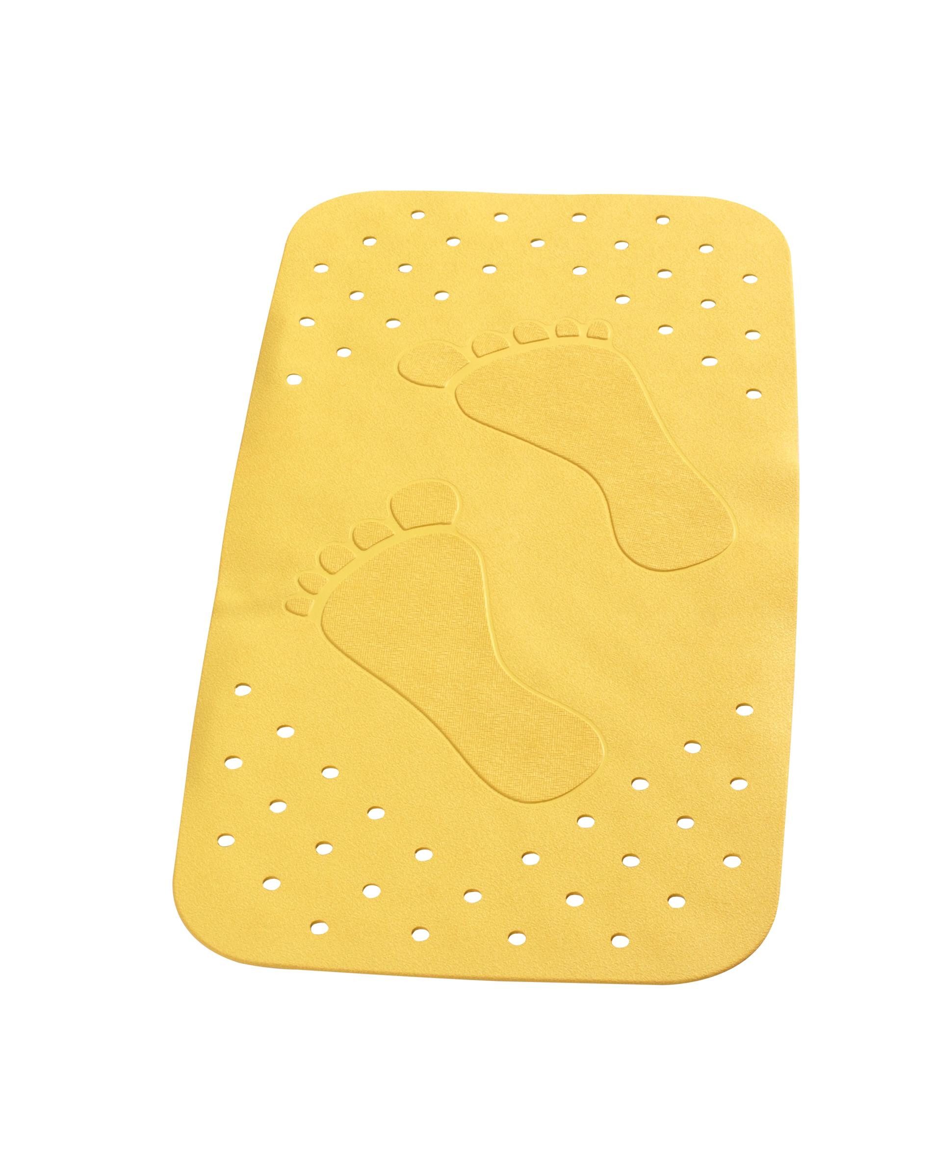 Ridder Duscheinlage Plattfuß gelb, B: 38 cm