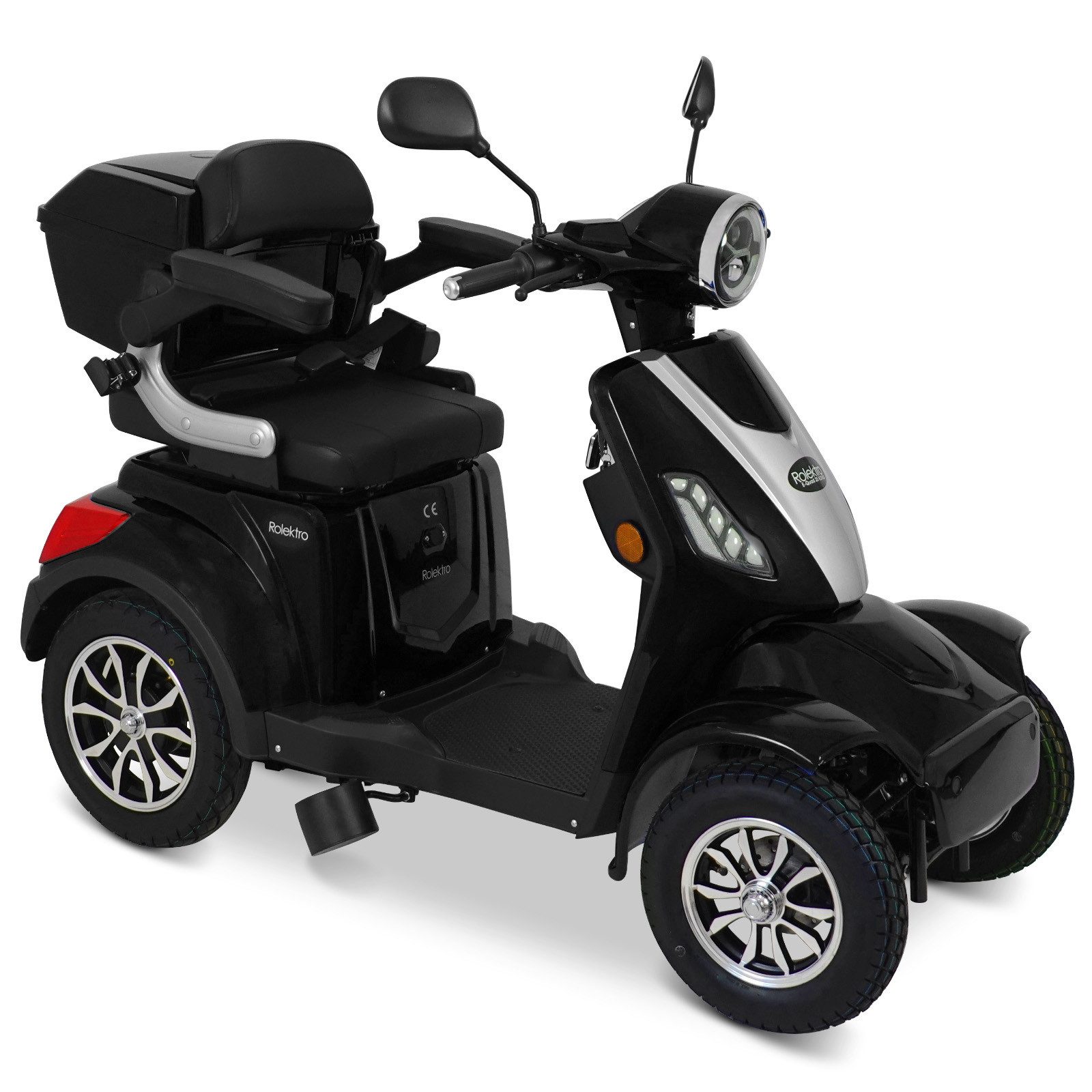 Rolektro Elektromobil Rolektro E-Quad 25 V.2-R31 Bleigel, 1400 W, 25 km/h