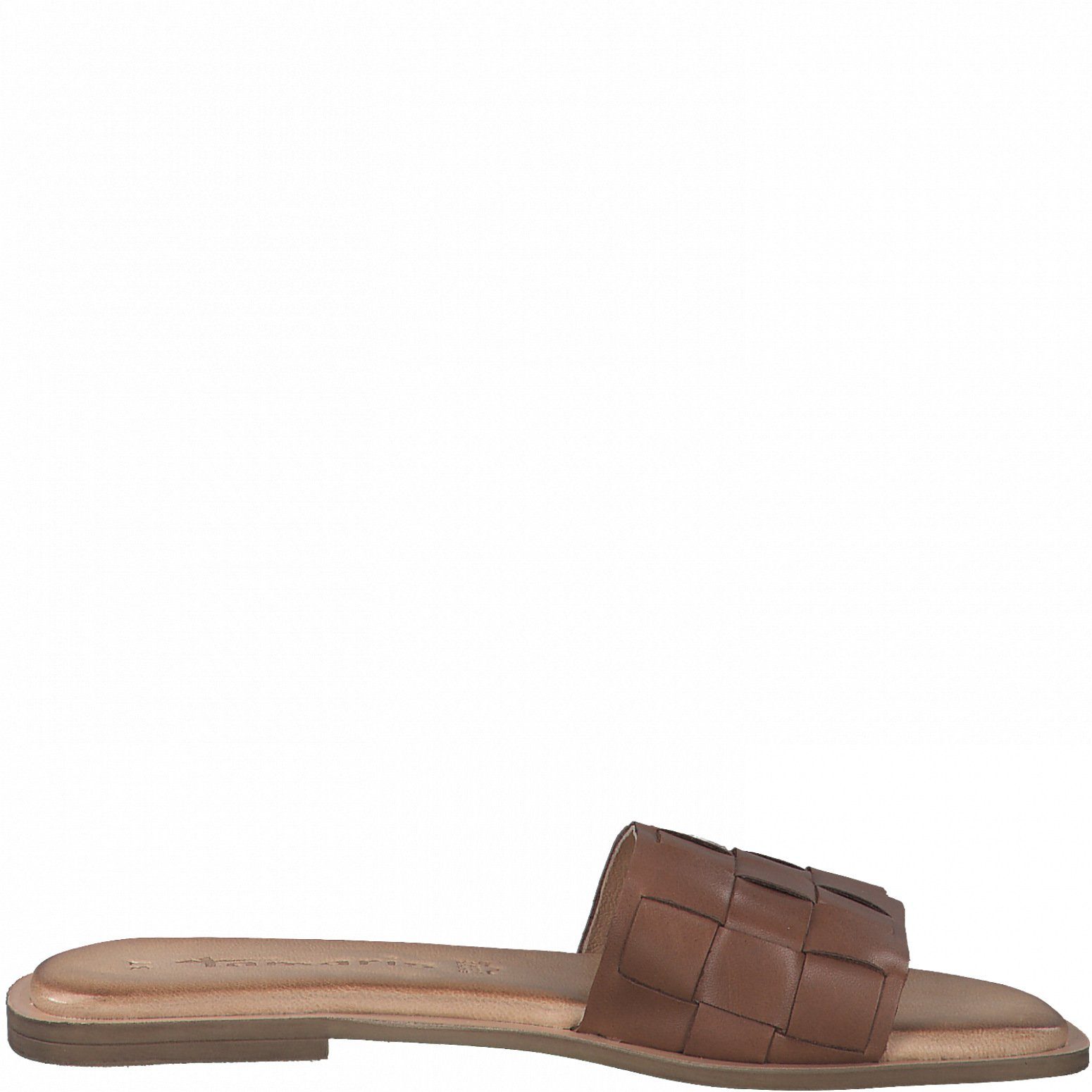 Braun Pantolette Tamaris (COGNAC LEATHER)