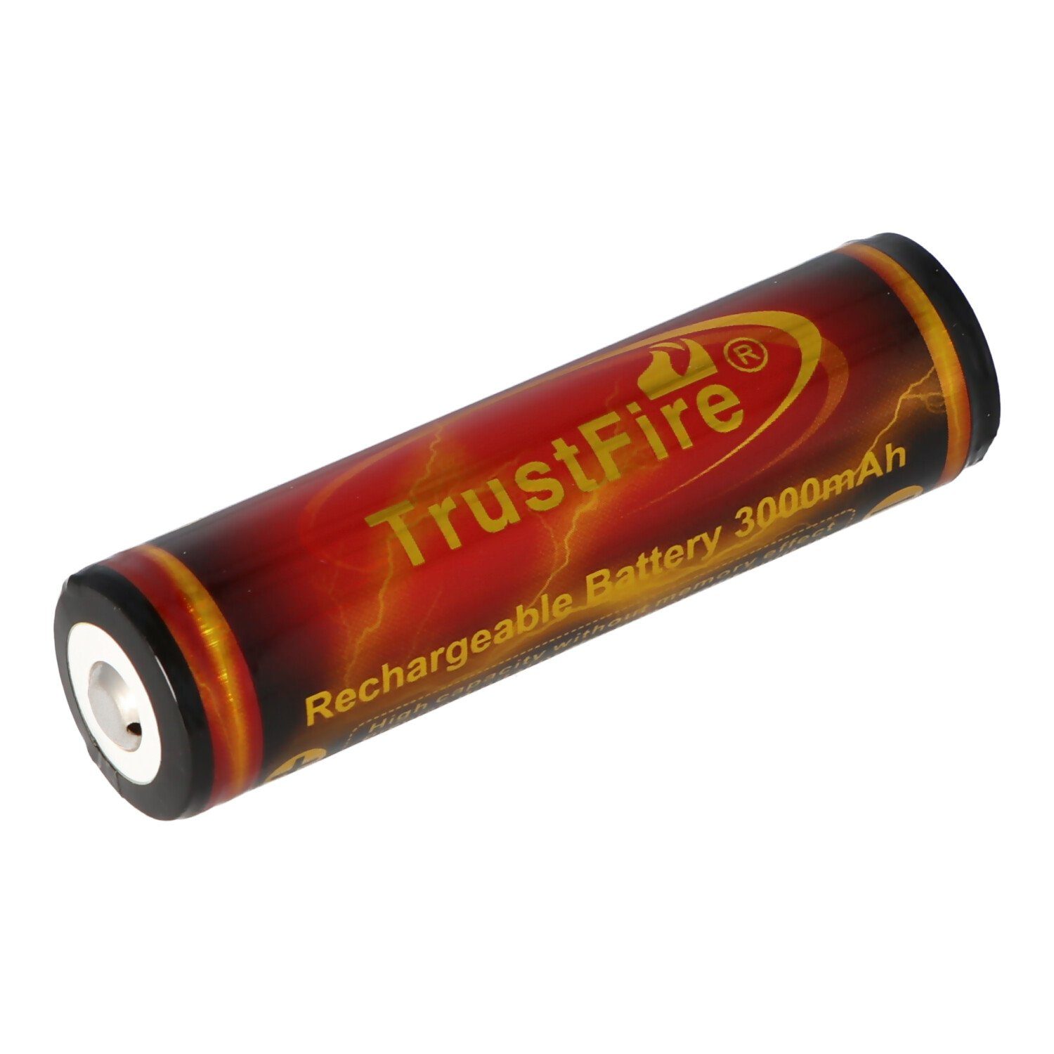 Trustfire V) 3000mAh Akku Li-Ion-Akku geschützter Abmessungen Volt mAh 3000 18650 (3,6 3,7 Trustfire