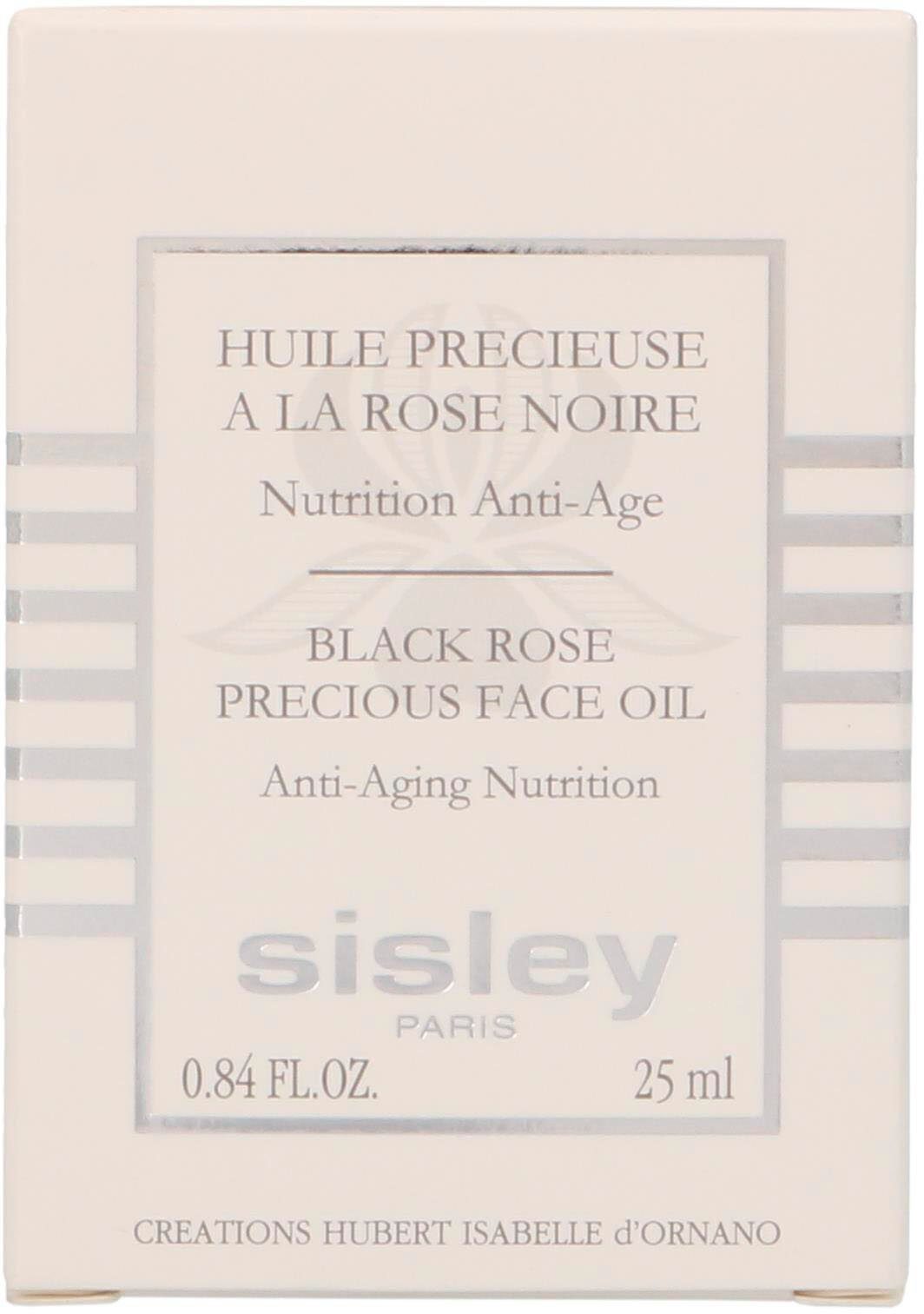 sisley Gesichtsöl Black Rose Precious Face Oil, Samtiges Anti-Aging Trockenöl für die trockene oder reife Haut.