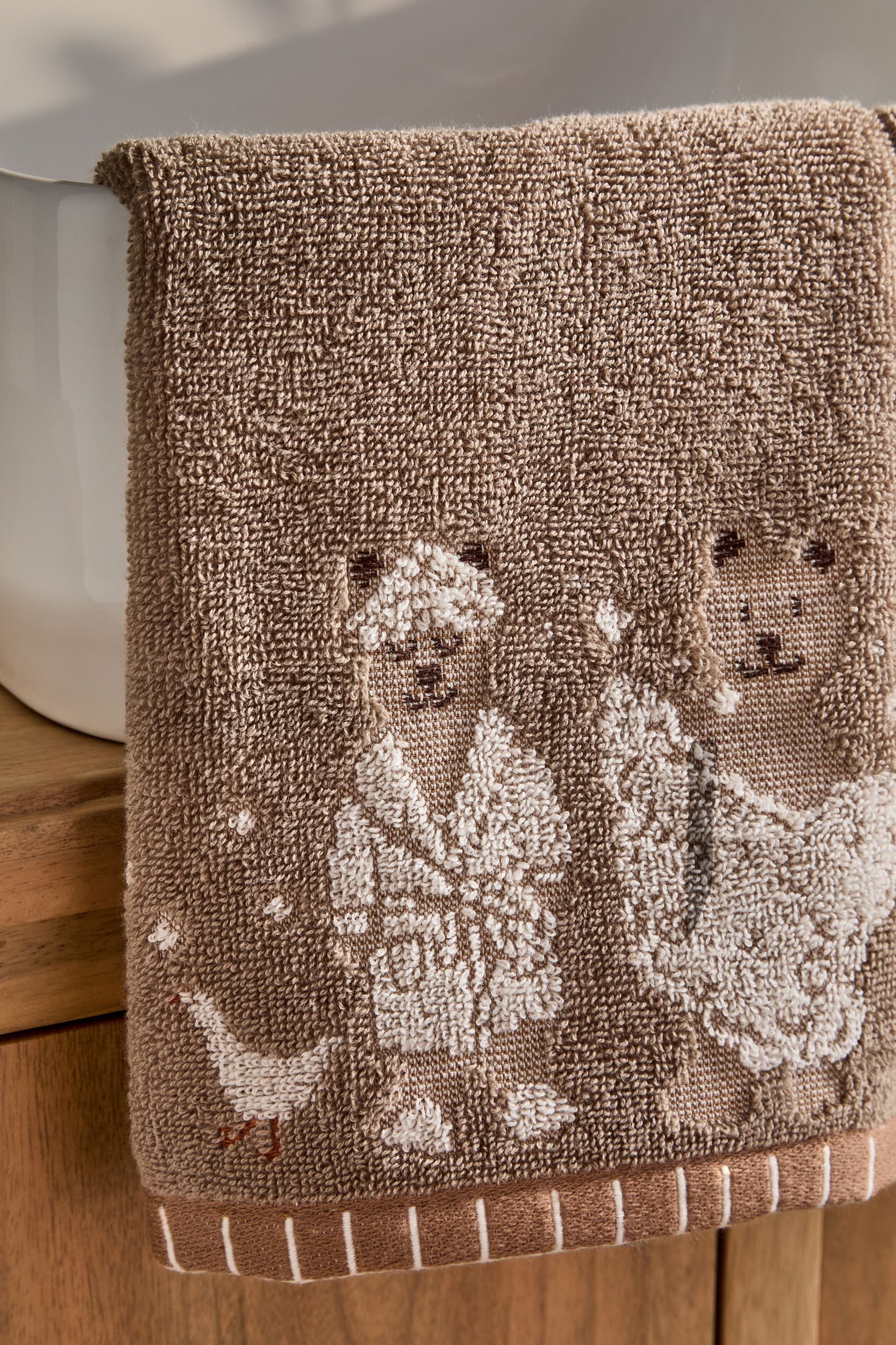 Next Handtuch 2er-Set Waschlappen, Bertie Bear, (2-St) günstig online kaufen