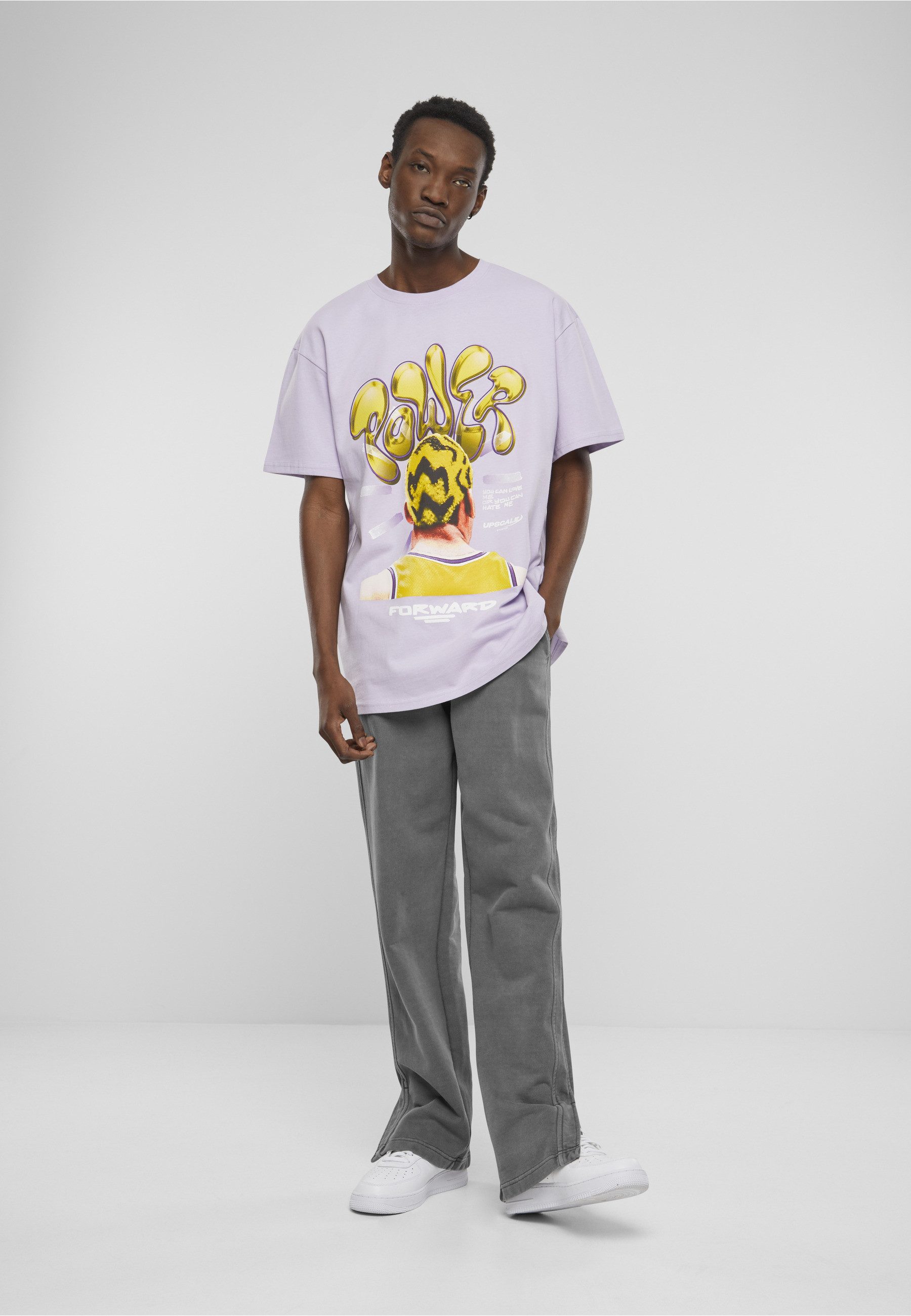 Upscale by Mister Tee T-Shirt Upscale by Mister Tee Herren Power Foward 2.0 Oversize Tee (1-tlg)