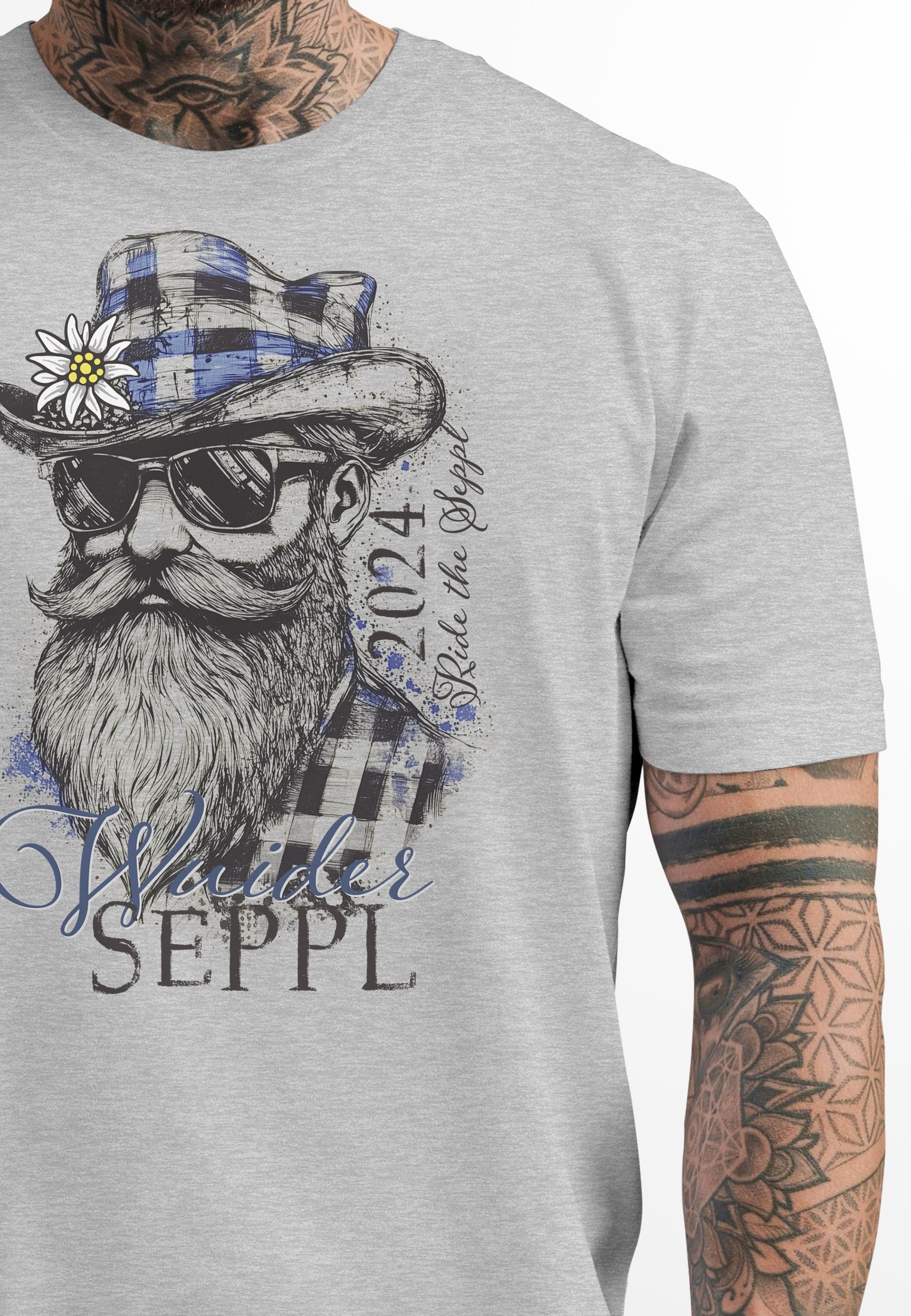 Neverless Print-Shirt Herren T-Shirt Trachtenshirt Bayern günstig online kaufen