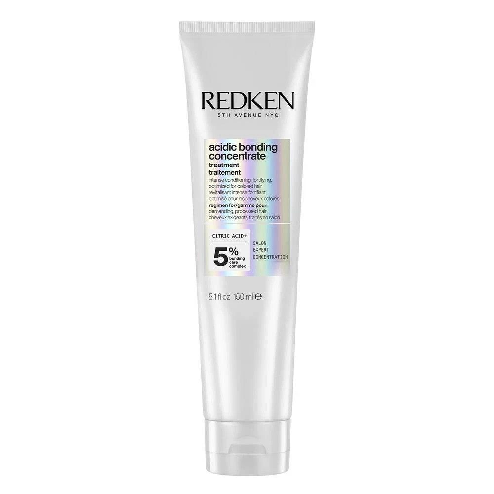 Redken Leave-in Pflege Redken Acidic Bonding Concentrate Leave-In Treatment 150 ml mit Hitzes, Packung, 1-tlg., Leave-In, Perfekt geeignet für geschädigtes