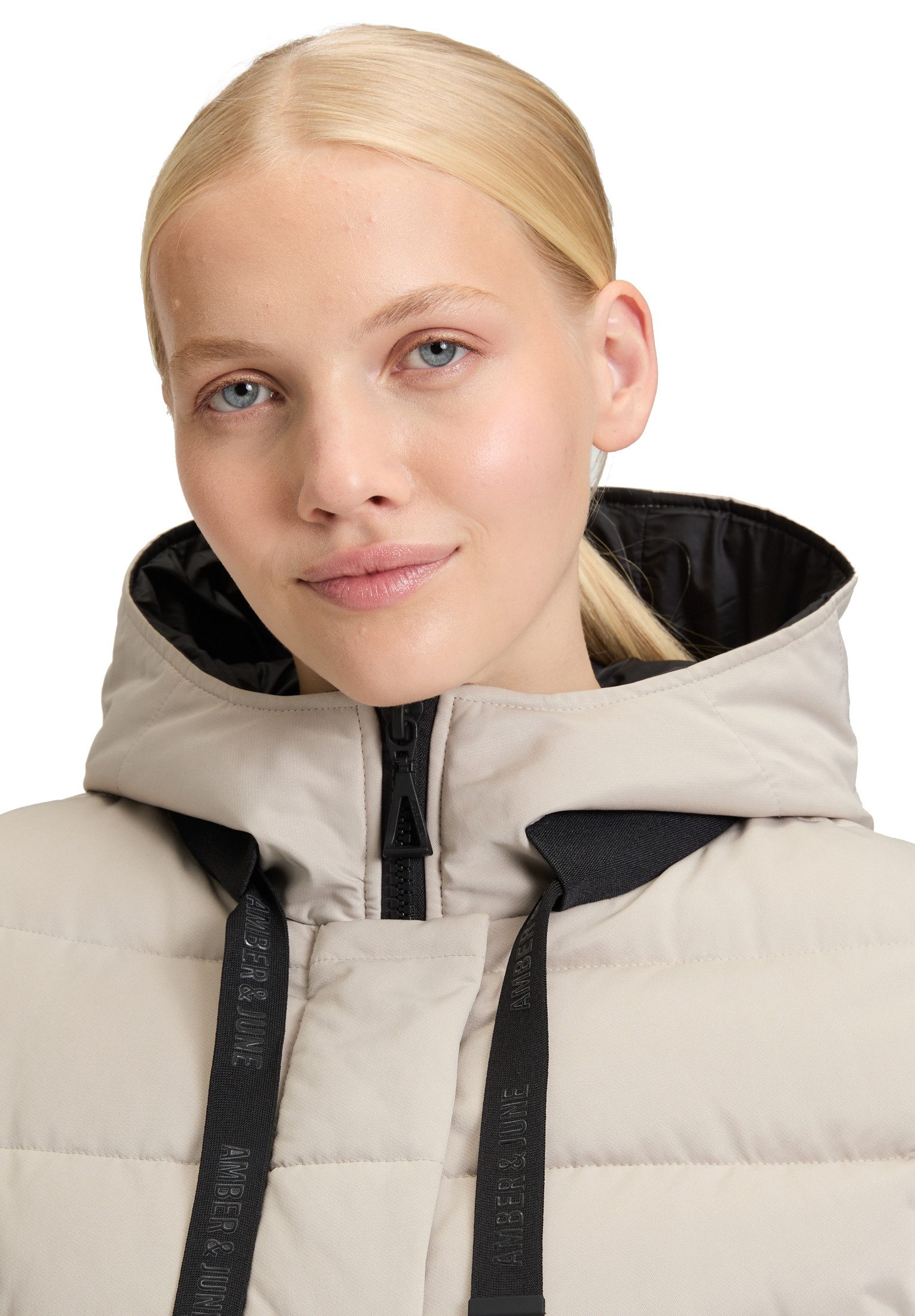 Amber & June Winterjacke Damen Kunstdaune