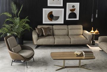 JVmoebel 4-Sitzer Gemütliche Couch 260cm Big Sofa Couchen Stoffsofa Wohnzimmer, 1 Teile, Made in Europa