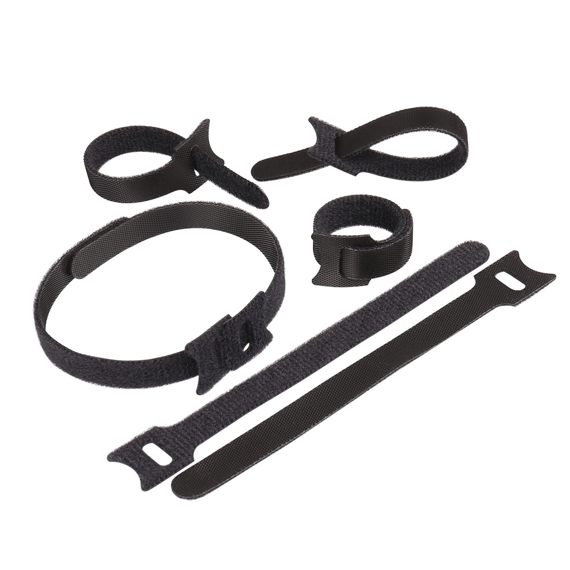 Kabelbinder Kabelbinder Set mit 50 Stück - Klettverschluss Befestigung