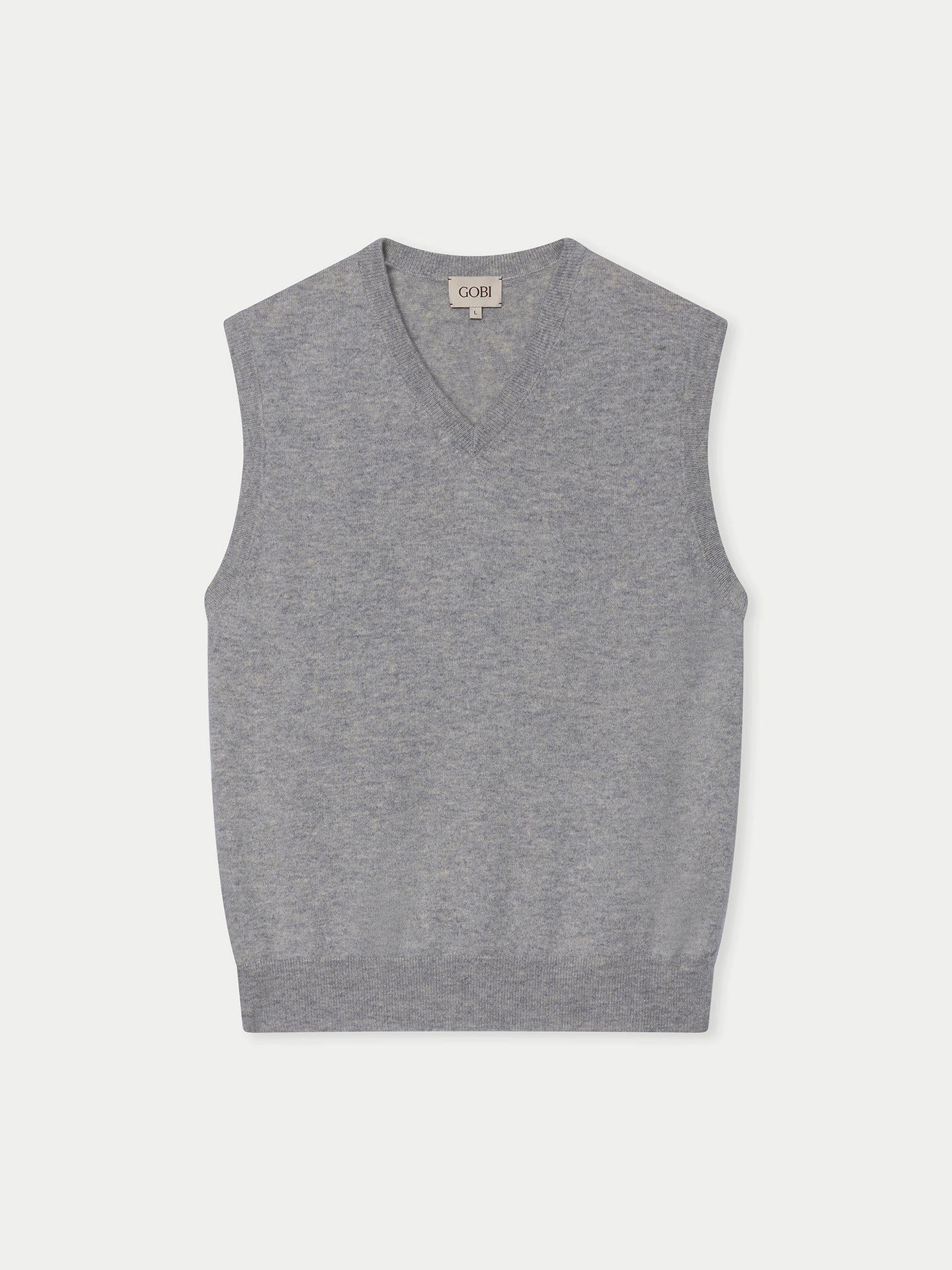 GOBI Cashmere Strickweste Zeitlose Kaschmirweste mit V-Ausschnitt günstig online kaufen