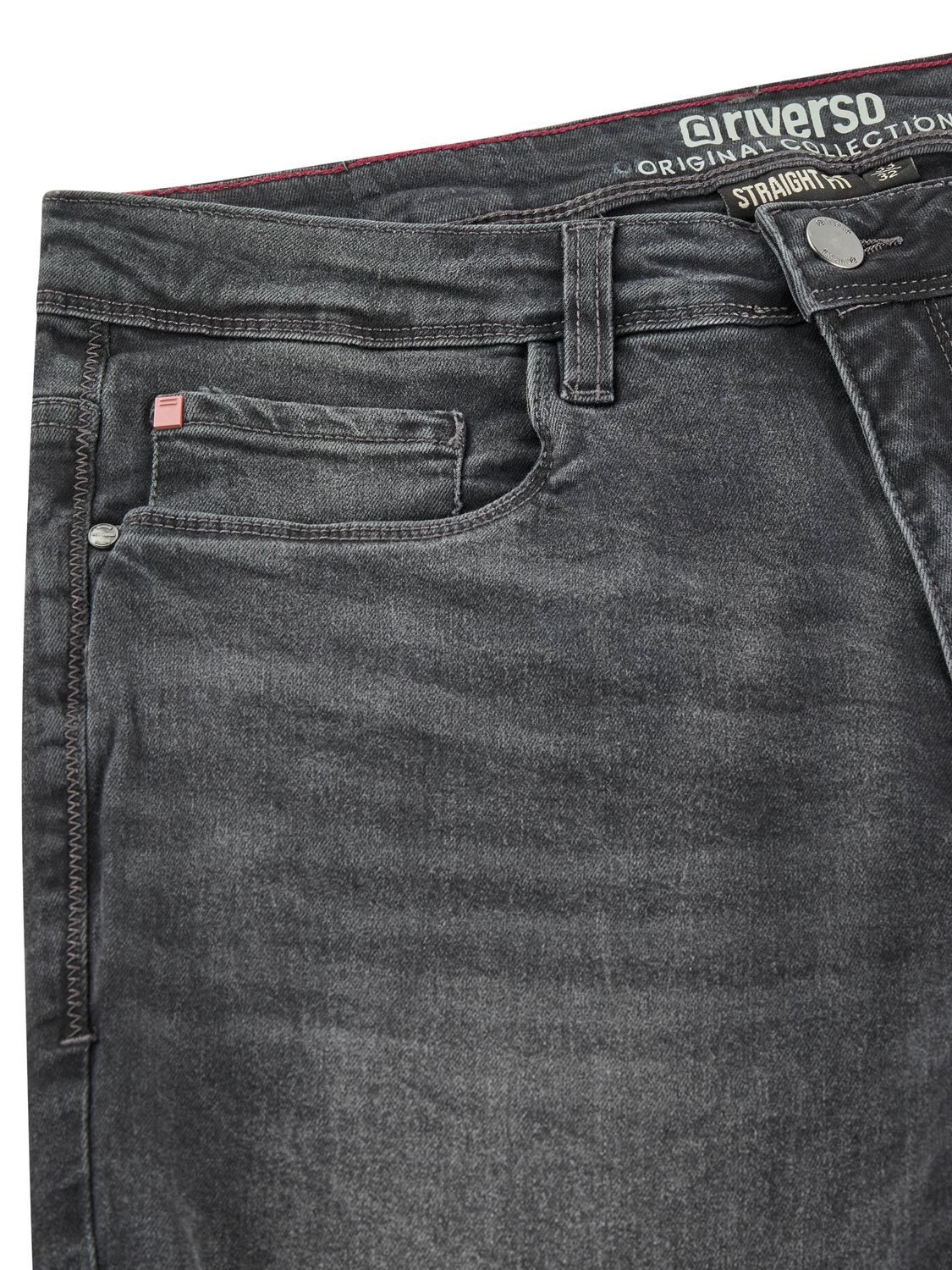 Straight-Jeans Herren Jeanshose RIVChris Regular Fit