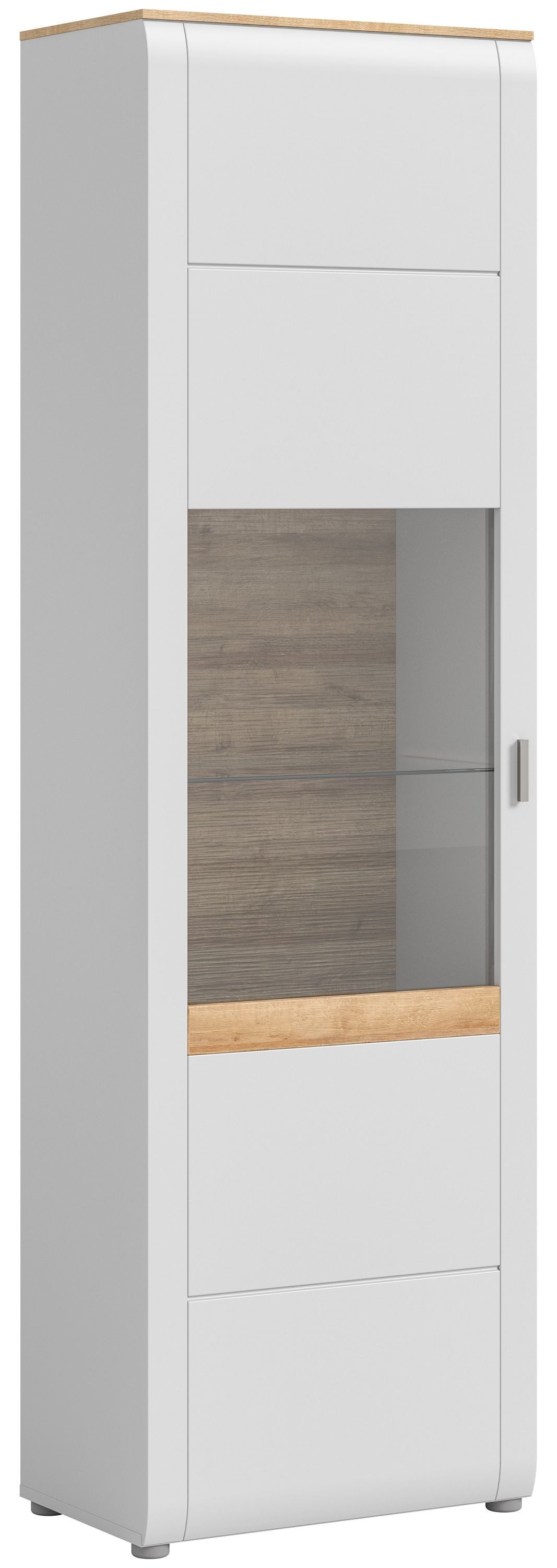 xonox.home Vitrine Ashgrey Matt Nachbildung Softclose günstig online kaufen