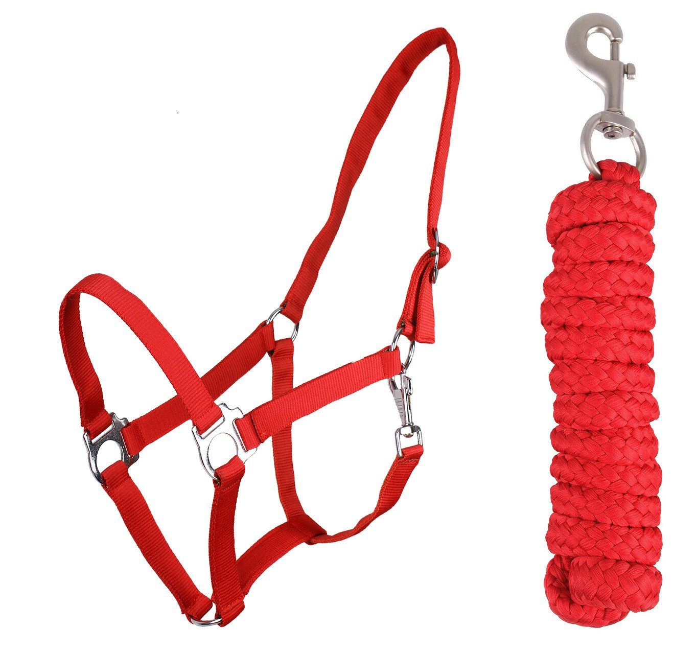 ARBO-INOX® Reithalfter Einsteiger-Halfter-Set Beginner II Halfter + Führstrick