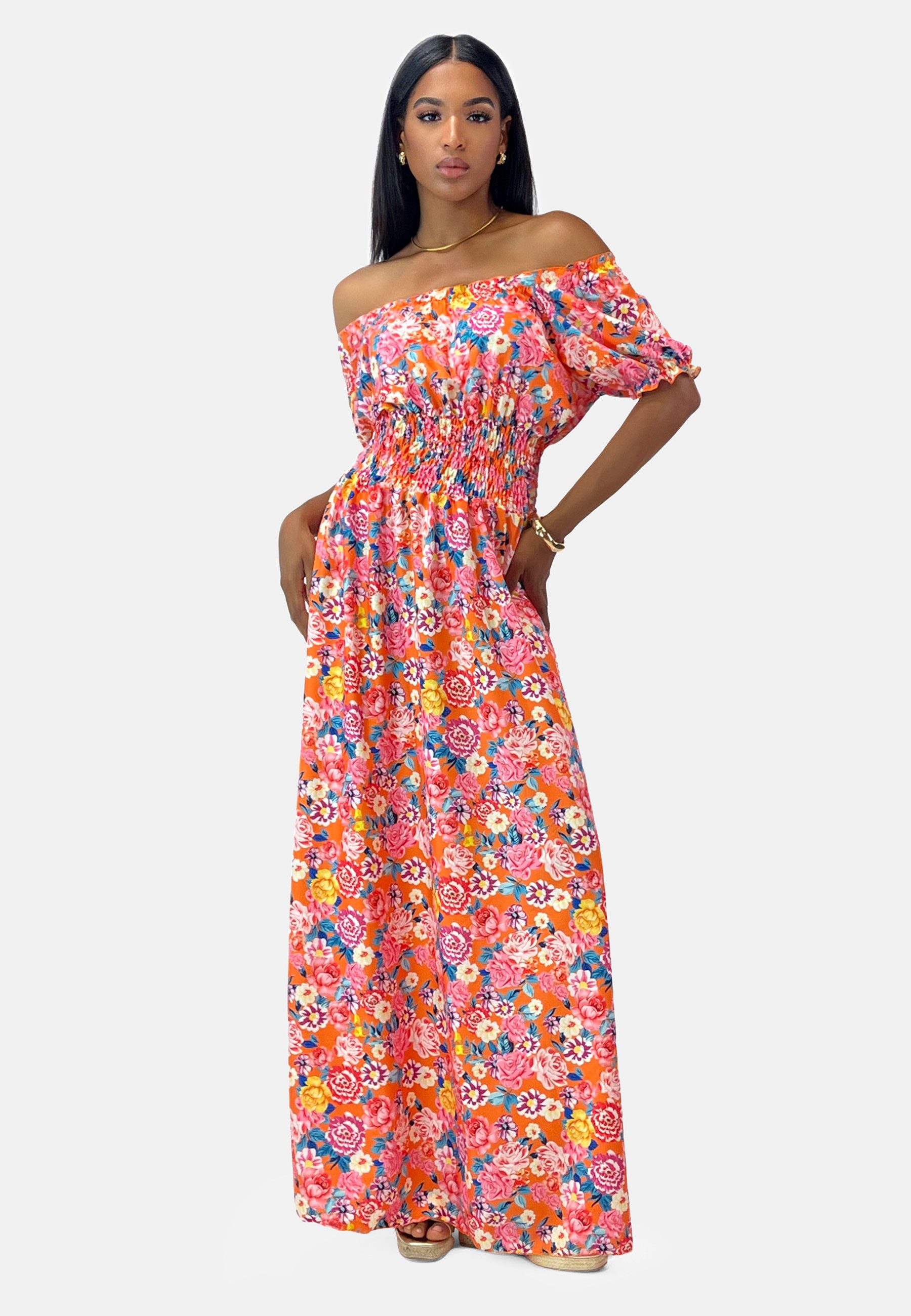 Elara Maxikleid Elara Damen Maxikleid (1-tlg) günstig online kaufen