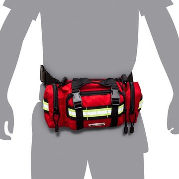 Elite Bags Arzttasche Emergency's HIPSTER Hüfttasche Rot 34 x 16 x 12,5 cm