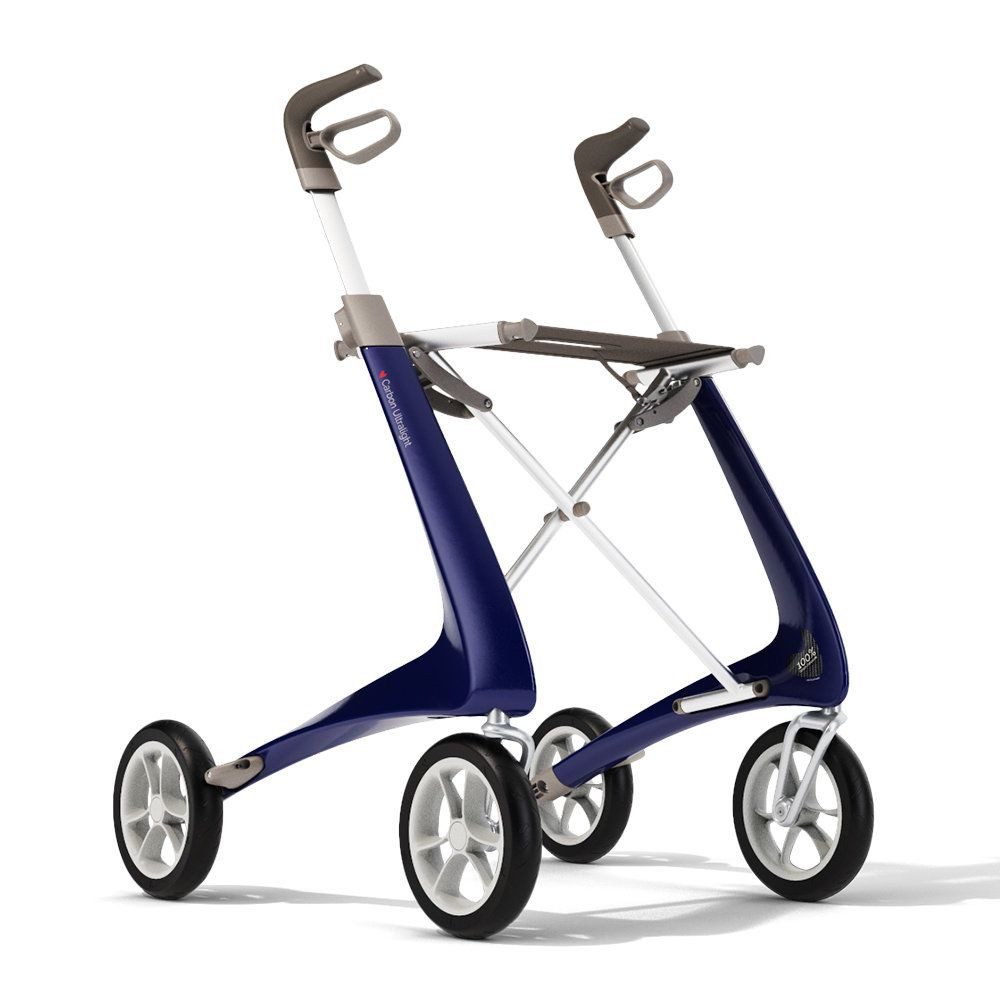 LUDWIG BERTRAM GmbH Rollator Rollator Carbon Ultralight Komfort, ByAcre, nur 4,8kg, leichtester Rollator der Welt