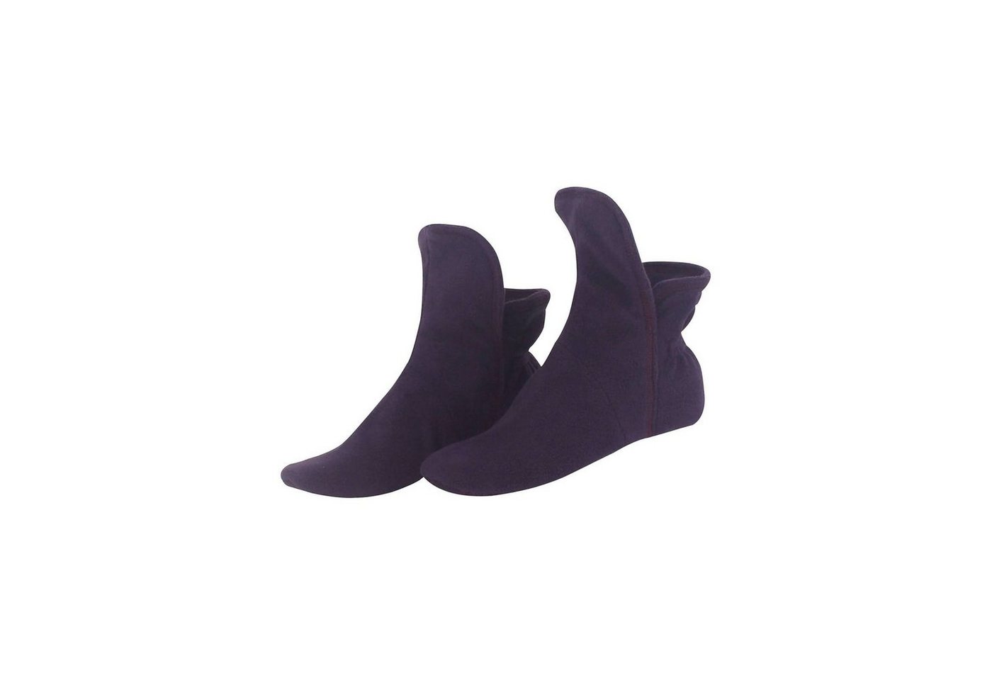 RAIKOU Hausstiefel Haussocken super flauschige Hüttenschuhe Hausschuh aus Micro Fleece mit ABS und Rutschfester Sohle