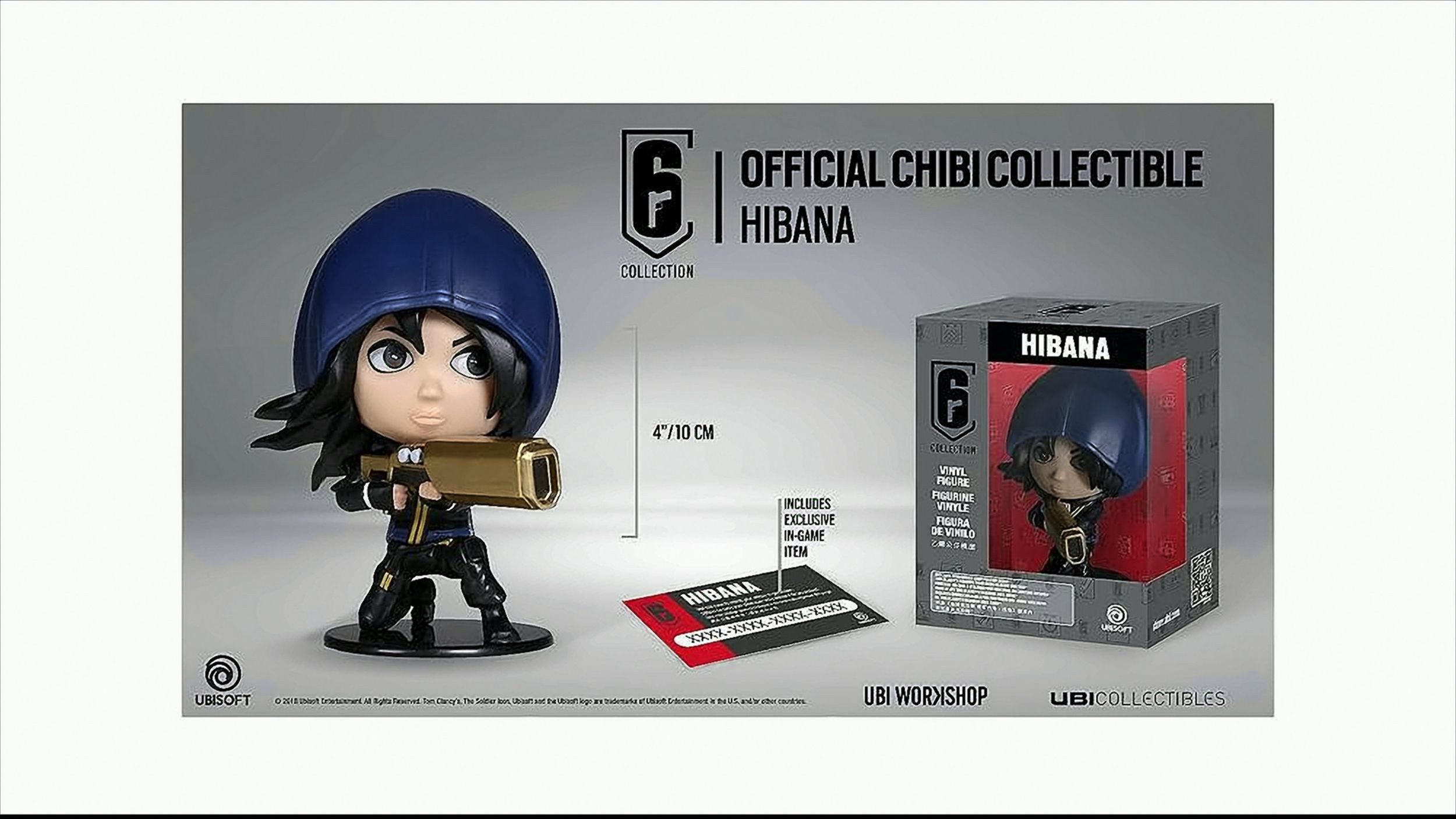 UBISOFT Spielfigur Six Collection 2 - Hibana 10 cm Vinyl Figur