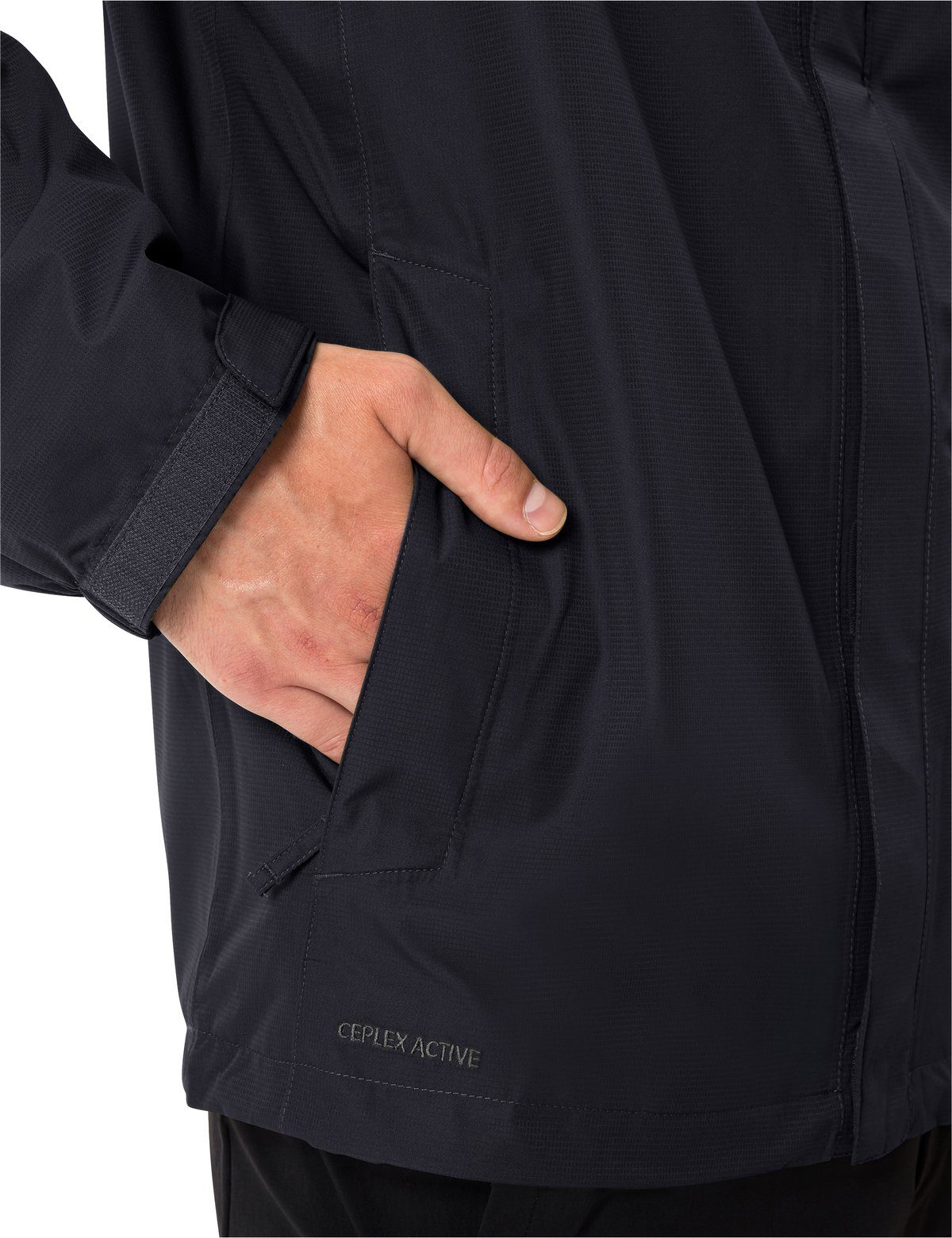 kompensiert (1-St) Klimaneutral Men's VAUDE Light black Outdoorjacke Escape Jacket