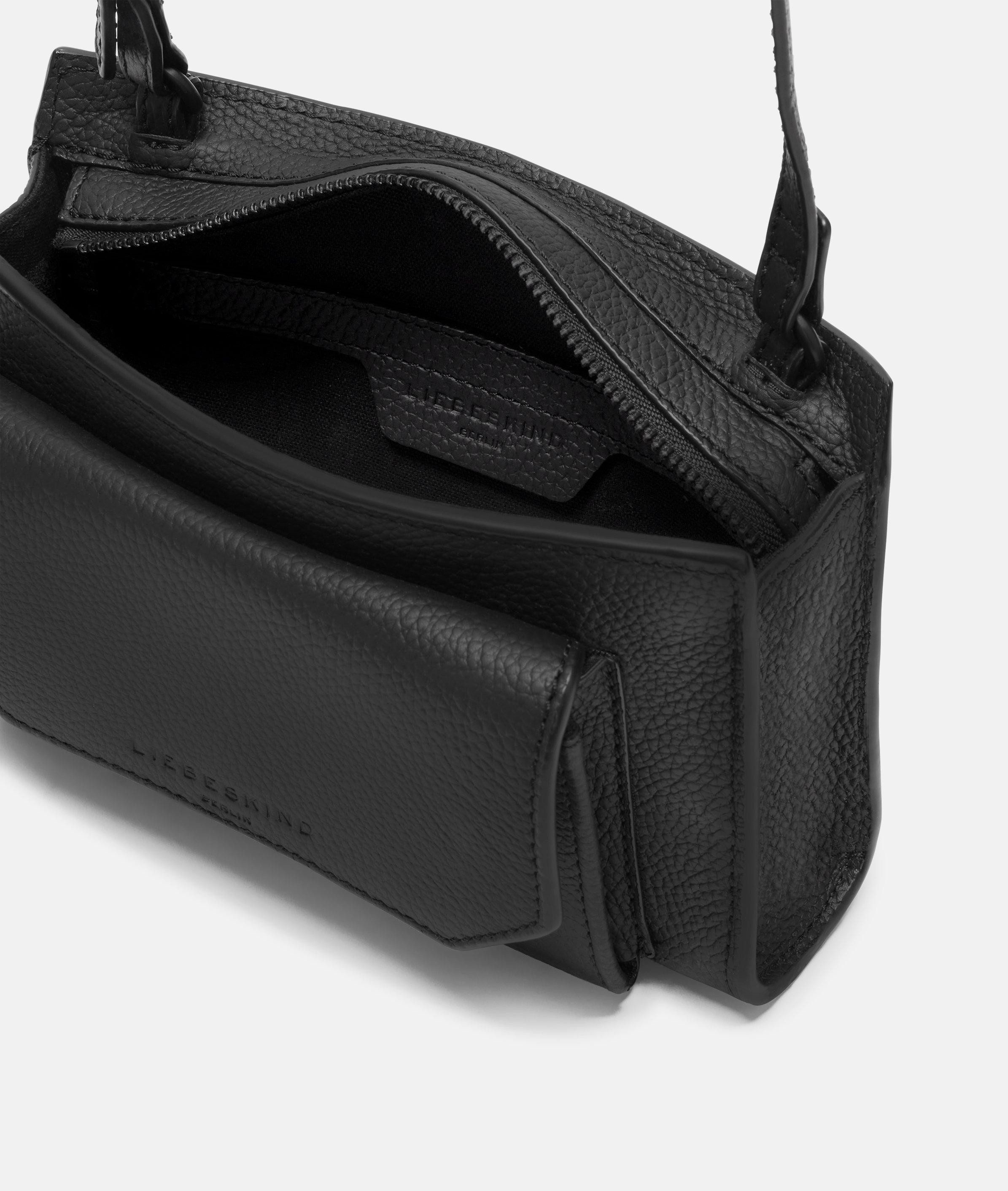 Liebeskind Berlin Umhängetasche Lora Mini-Bag, Kleine Crossbody-Bag aus Rindsleder