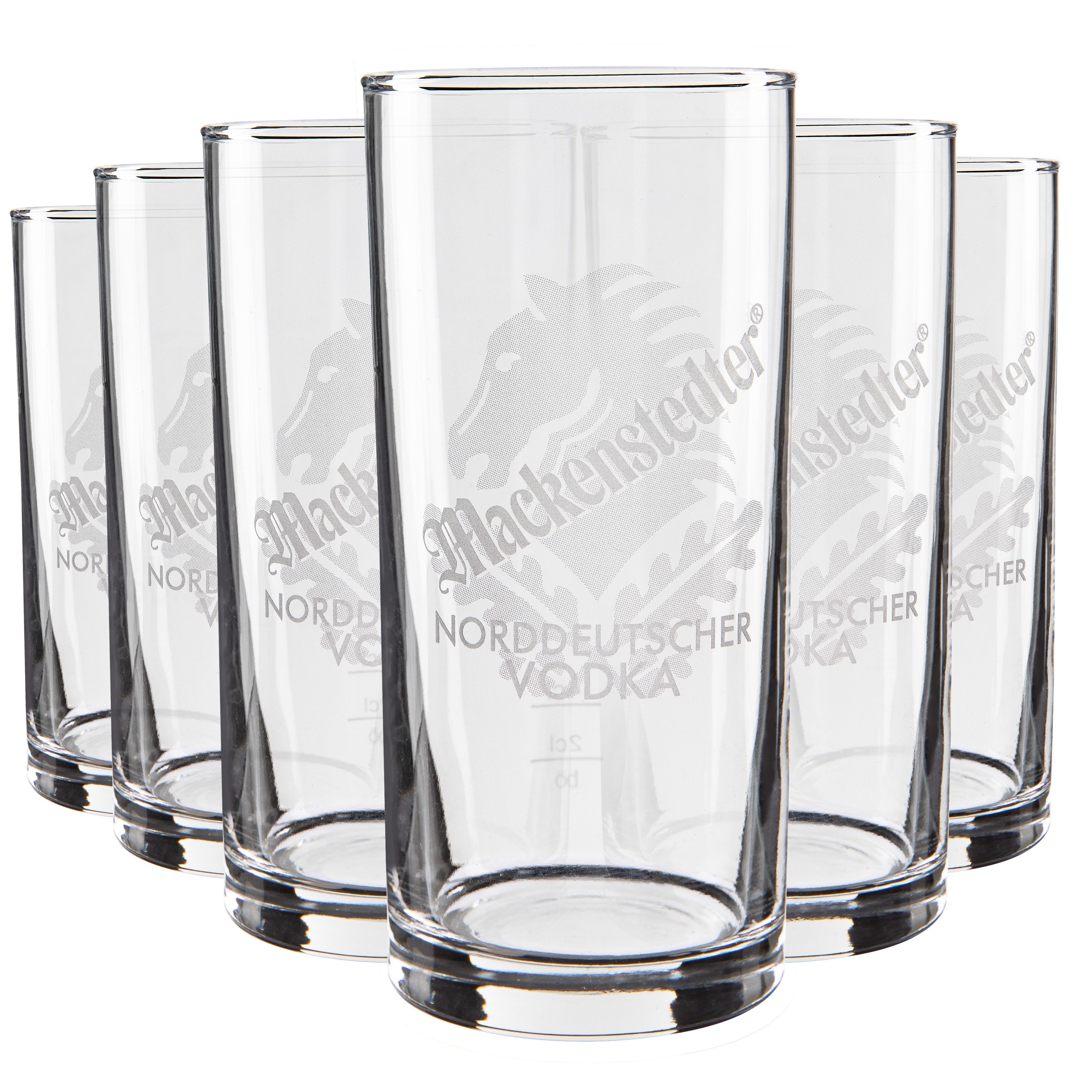 Longdrinkglas 6x Mackenstedter 0,2l Longdrinkbecher