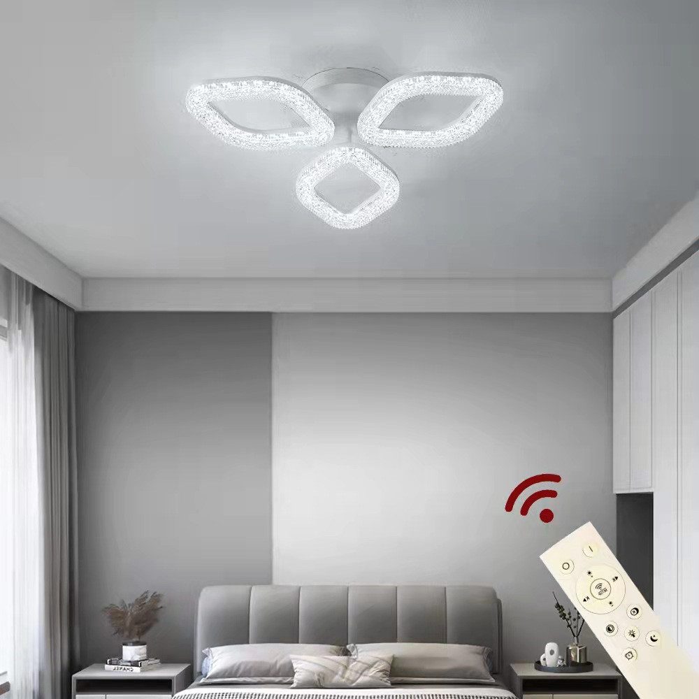 Eurohandisplay LED Deckenleuchte LED Deckenlampe XL DL Fernbedienung Lichtf günstig online kaufen
