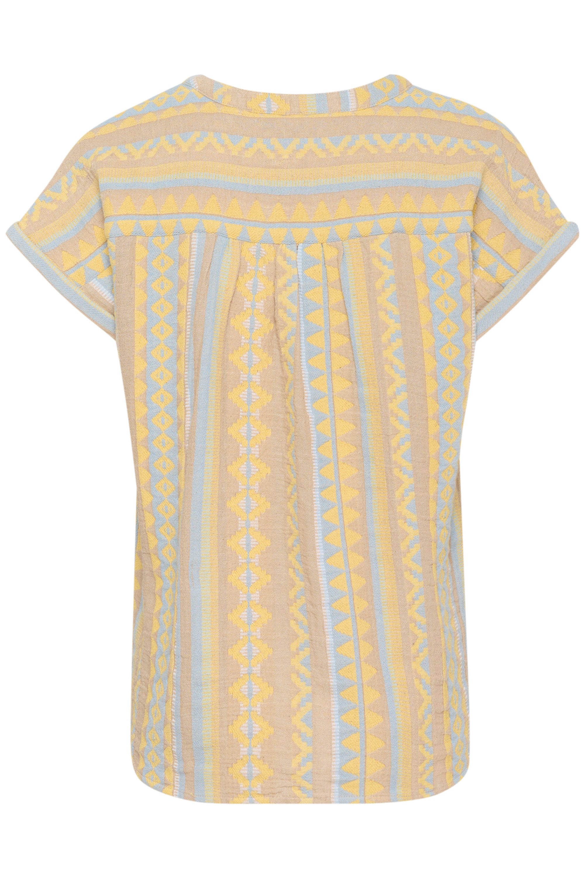 Cream Kurzarmbluse Kurzarm-Bluse CRSola