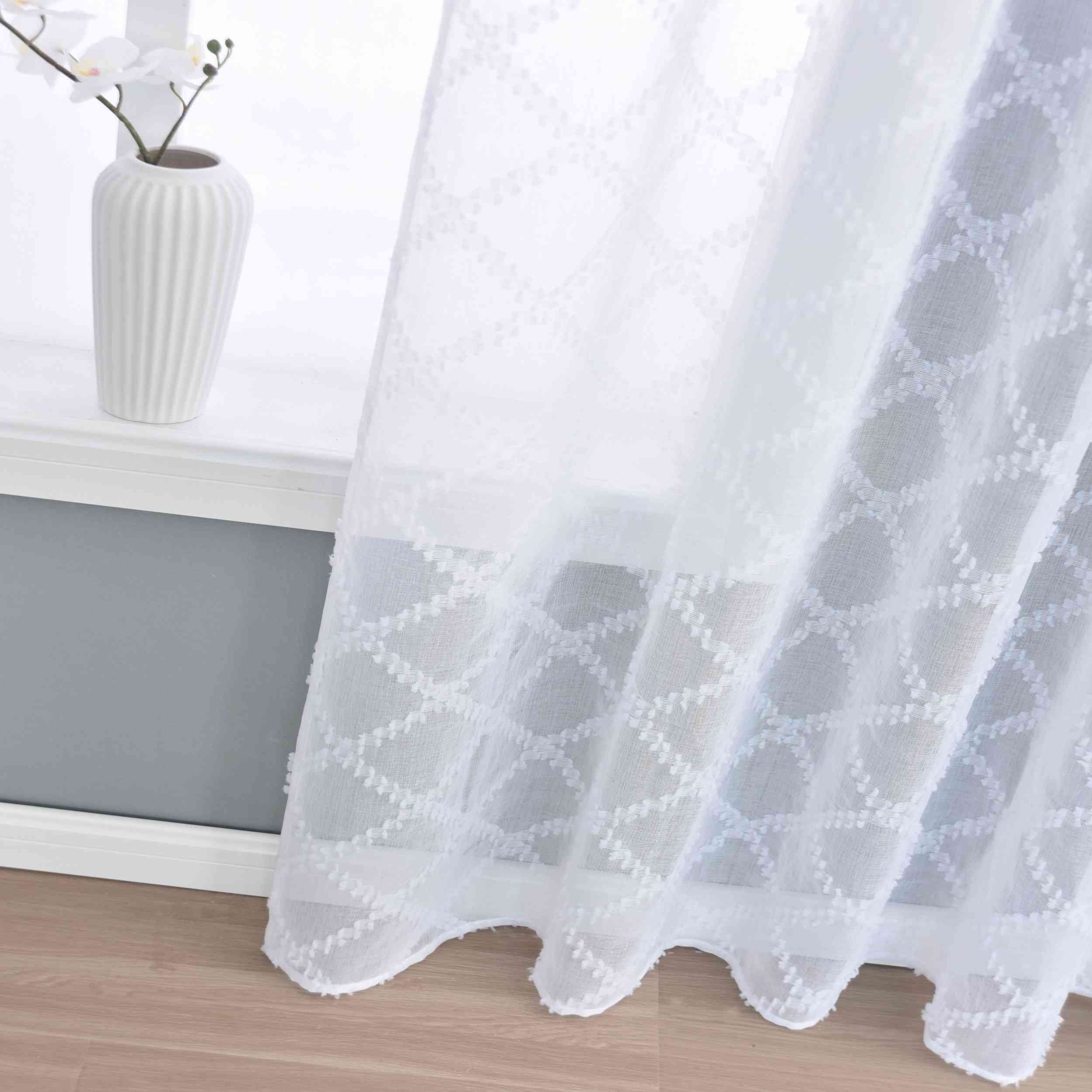 Gardinenbox Gardine (1 St), Multifunktionsband, transparent, Polyester, Diamond »VALENCIA« Multiband Scherli 2023400