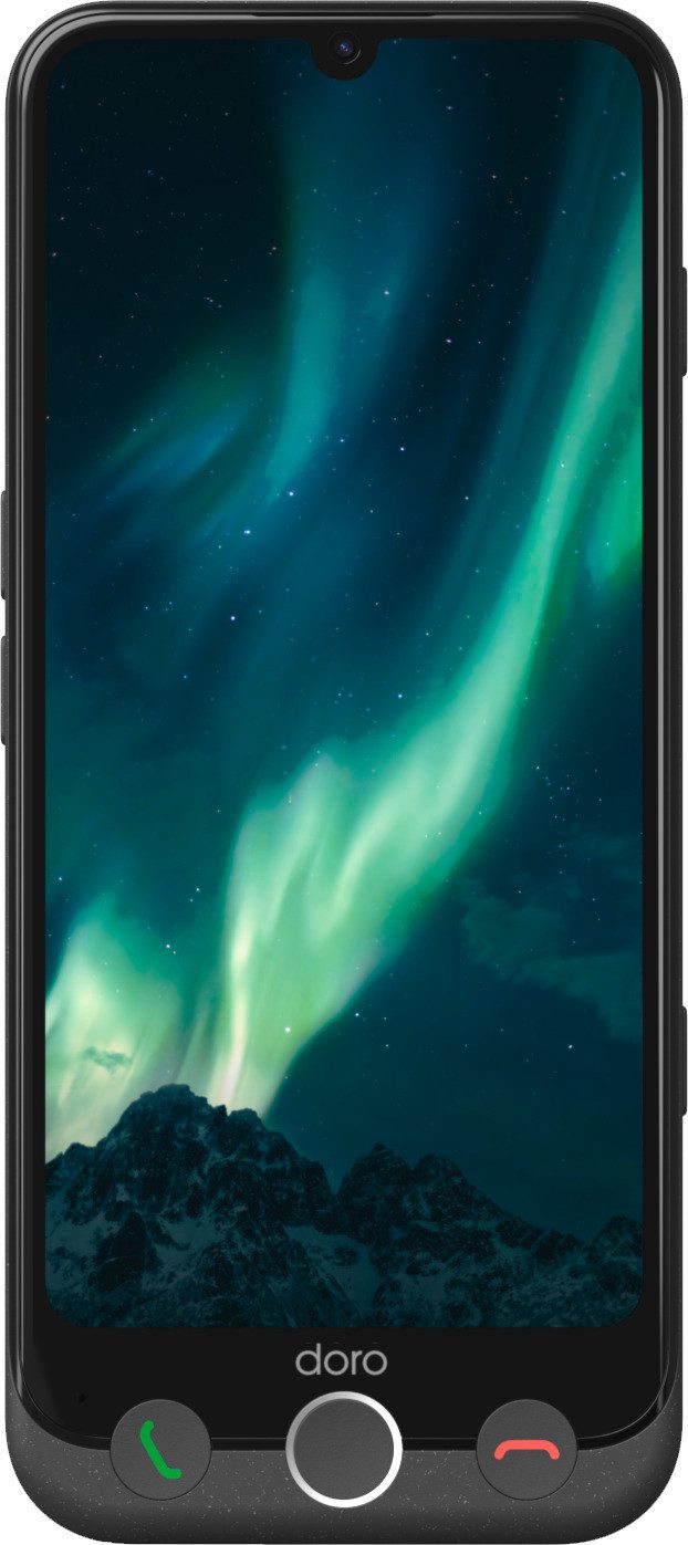 Doro Aurora A30 Smartphone (15,5 cm/6,1 Zoll, 128 GB Speicherplatz, 50 MP Kamera)