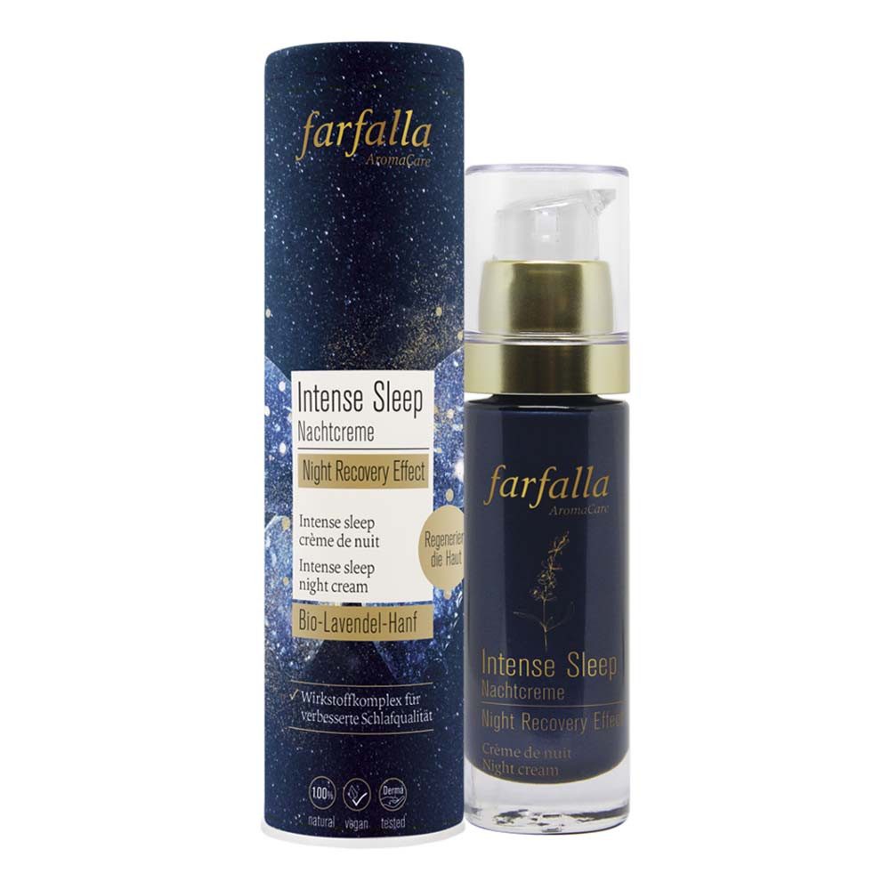 Farfalla Essentials AG Nachtcreme Intense Sleep - Nachtcreme Night Recovery Effect 30ml