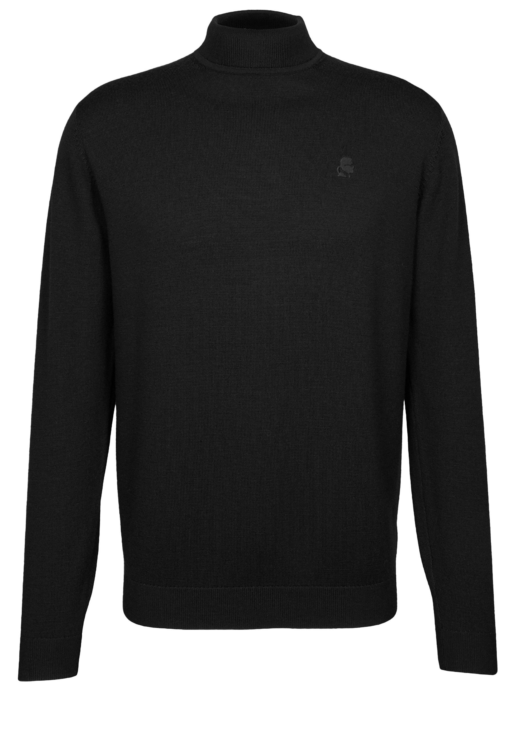 LAGERFELD Strickpullover mit Logo-Detail (1-tlg) günstig online kaufen