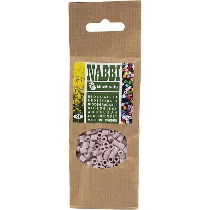 Creotime Bügelperlen Nabbi® Bio Bügelperlen 100% kompostierbar Größe