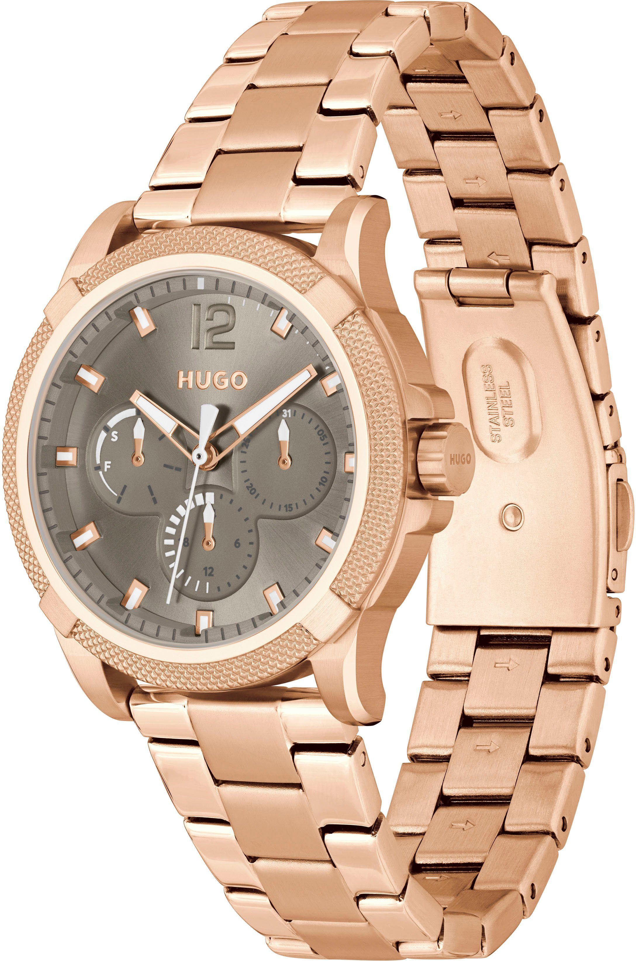 HUGO Multifunktionsuhr #IMPRESS - FOR HER günstig online kaufen