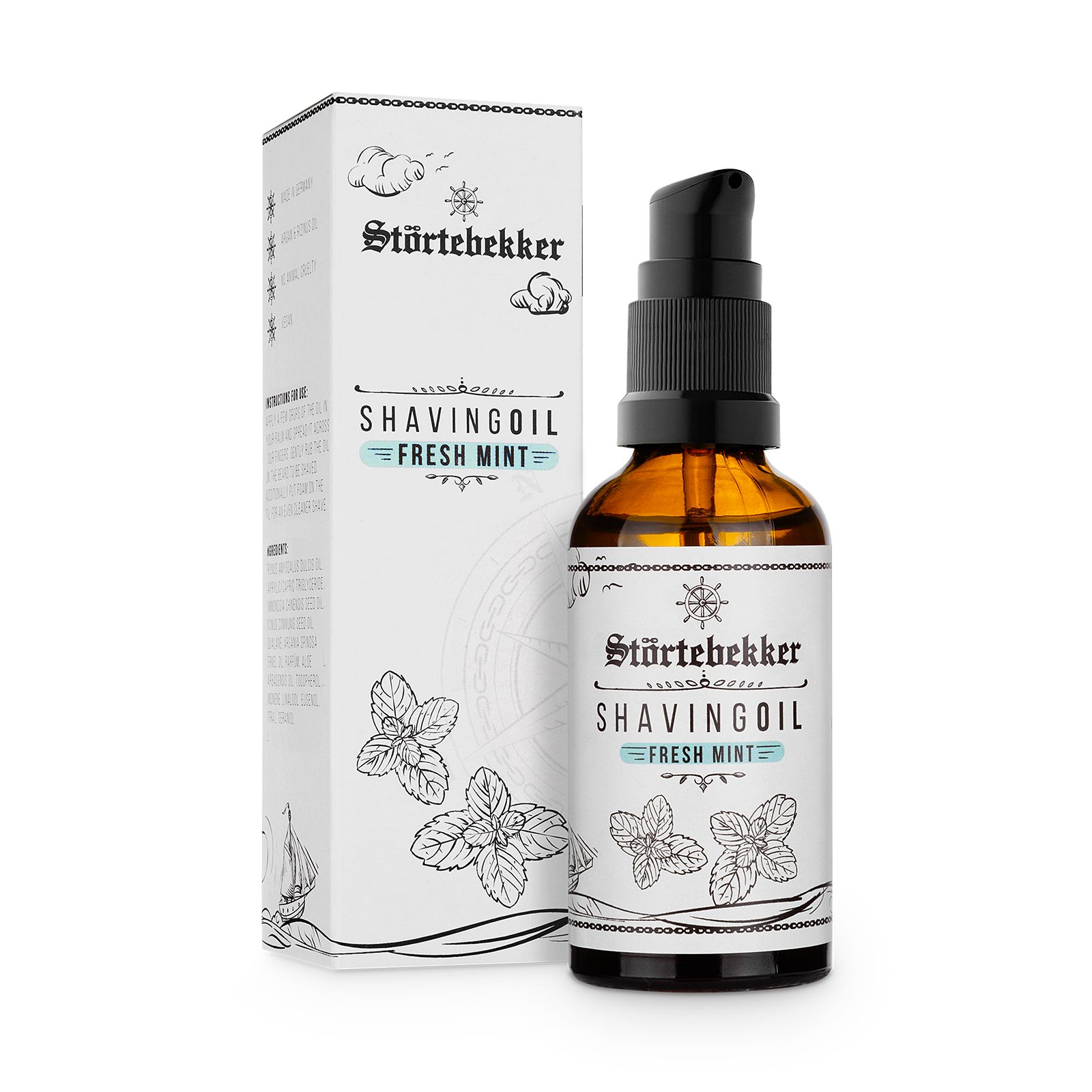 Konturen Rasieröl Störtebekker der Rasurvorbereitung 50ml - für - Rasur