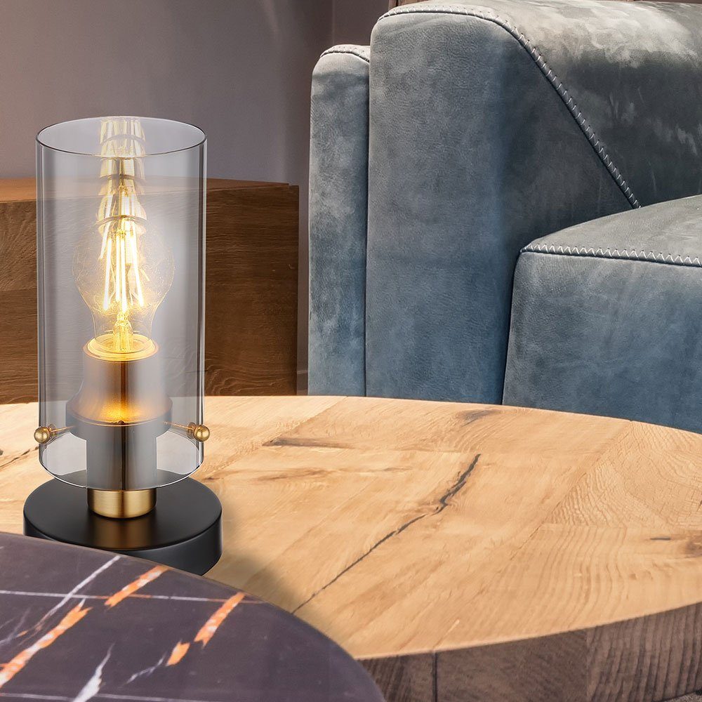 Globo LED Tischleuchte, Leuchtmittel Nachttischleuchte Retro Tischlampe nicht inklusive, Schlafzimmerleuchte