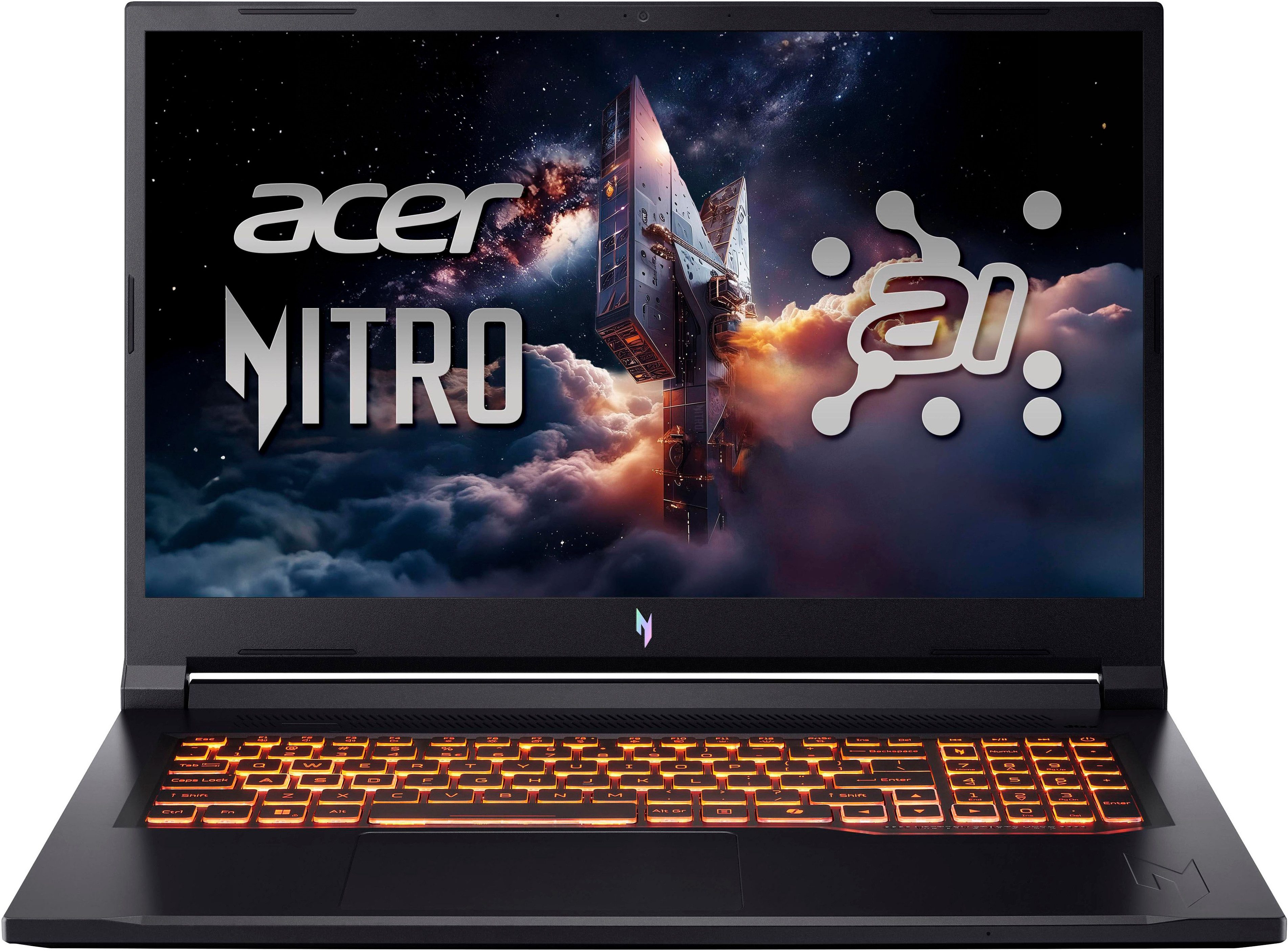 Acer Nitro V ANV17-41 RTX 5050/5060/5070 Gaming-Notebook (43,94 cm/17,3 Zoll, AMD Ryzen 5 240, GeForce RTX 5050, 512 GB SSD)