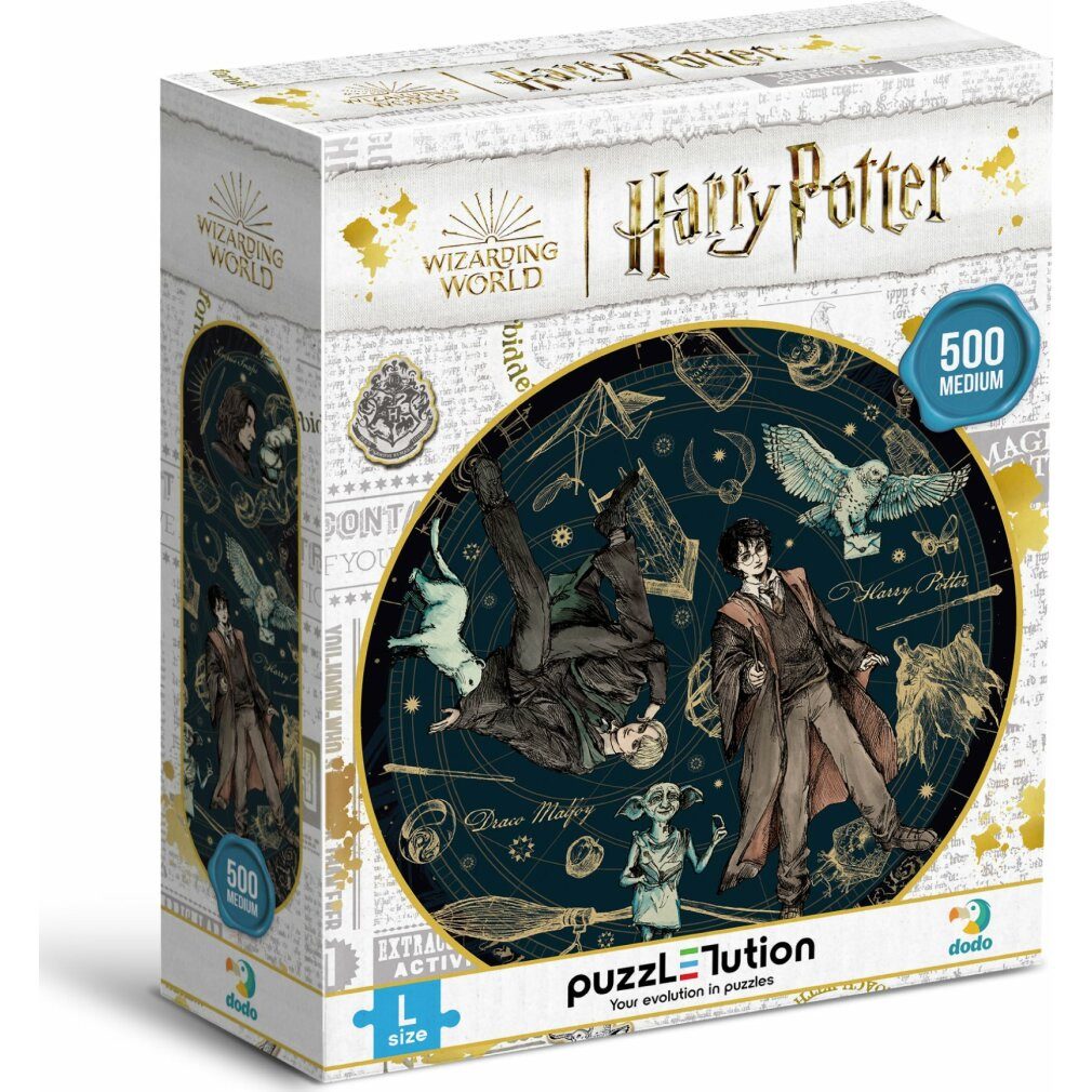 dodo Puzzle DODO Puzzle Harry Potter: Snape, Harry und Draco 500 Teile, Puzzleteile