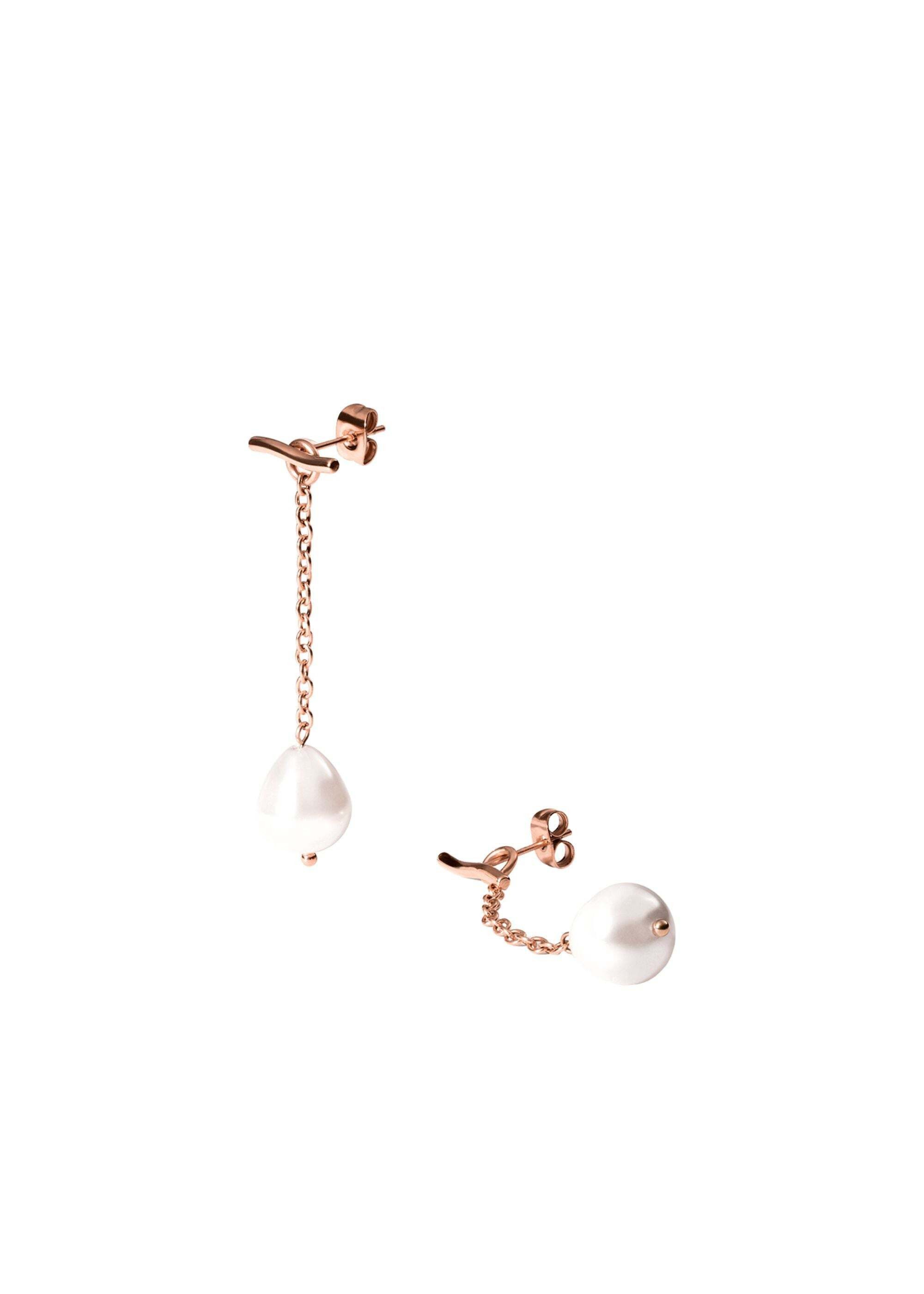 Paar Ohrstecker Drop Pearl
