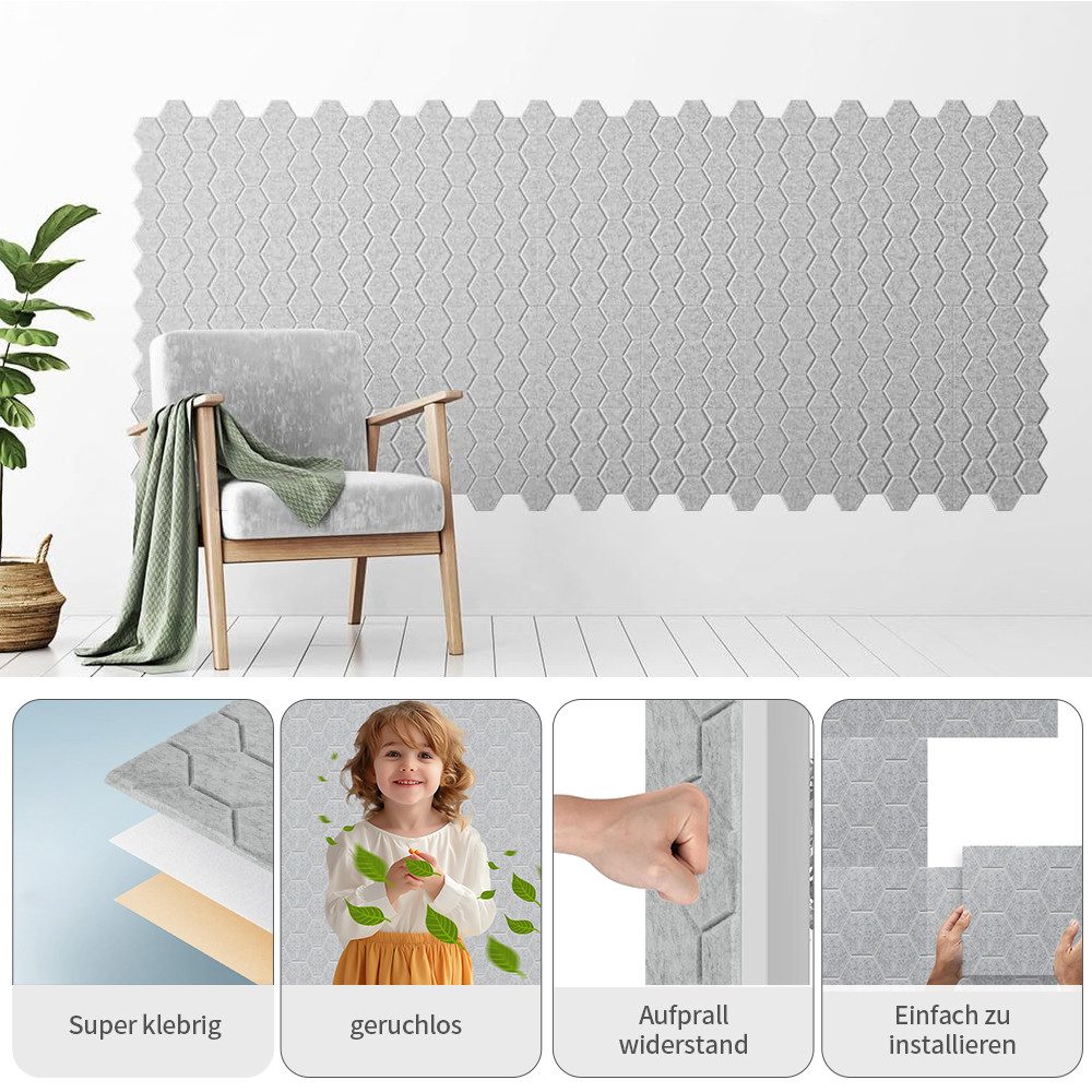 PFCTART Schallschutzpaneel Mesh Polyester Filz Original günstig online kaufen