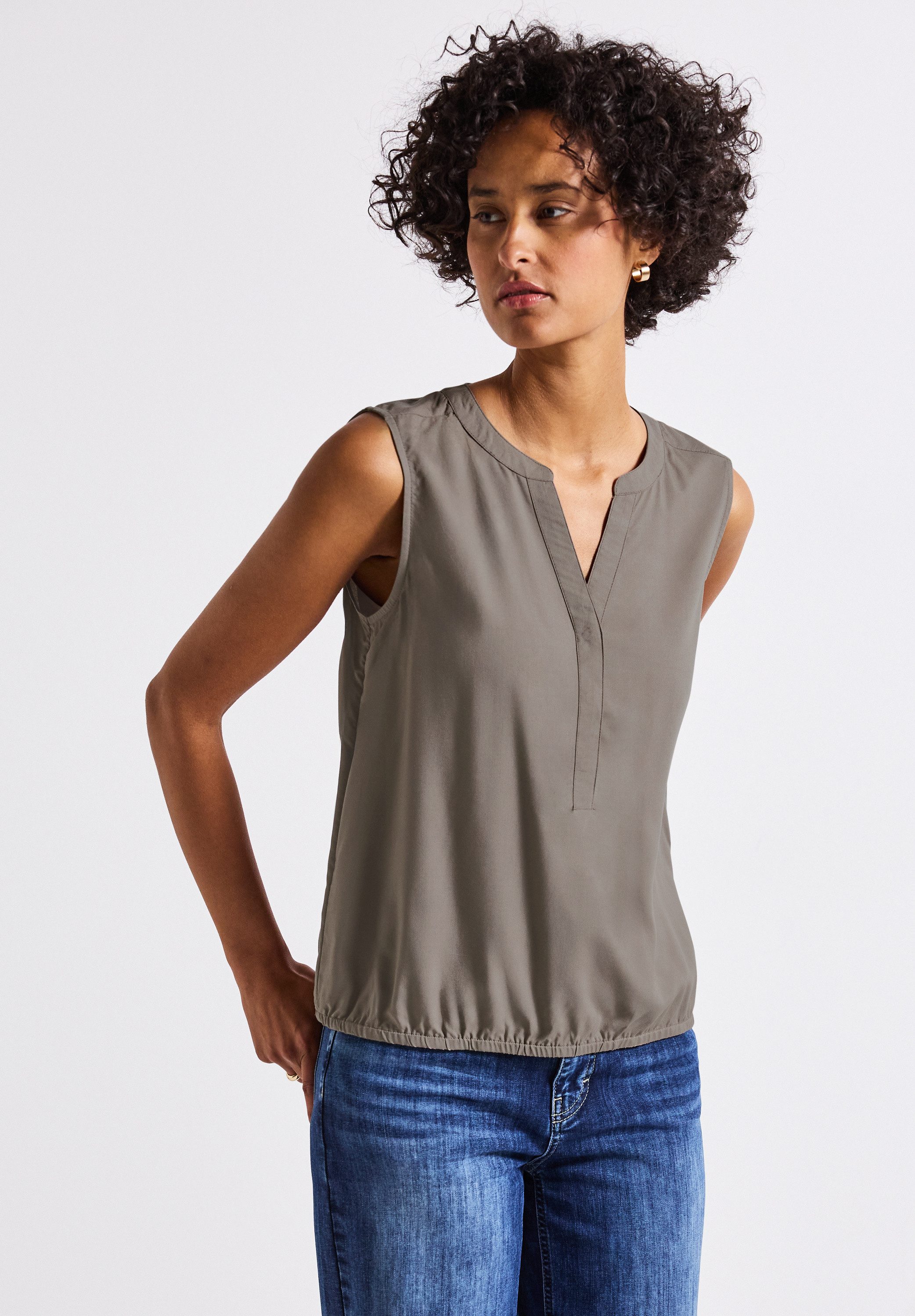 STREET ONE Blusentop 2in1 Optik