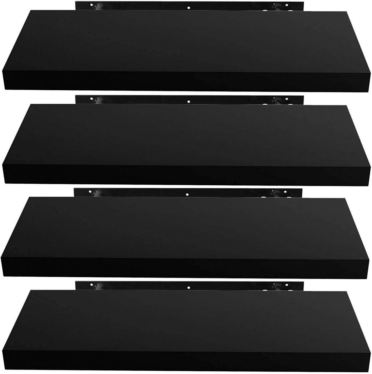 EUGAD Wandregal, 4-tlg., Holz Board Modern in verschiedenen Farben Größen günstig online kaufen