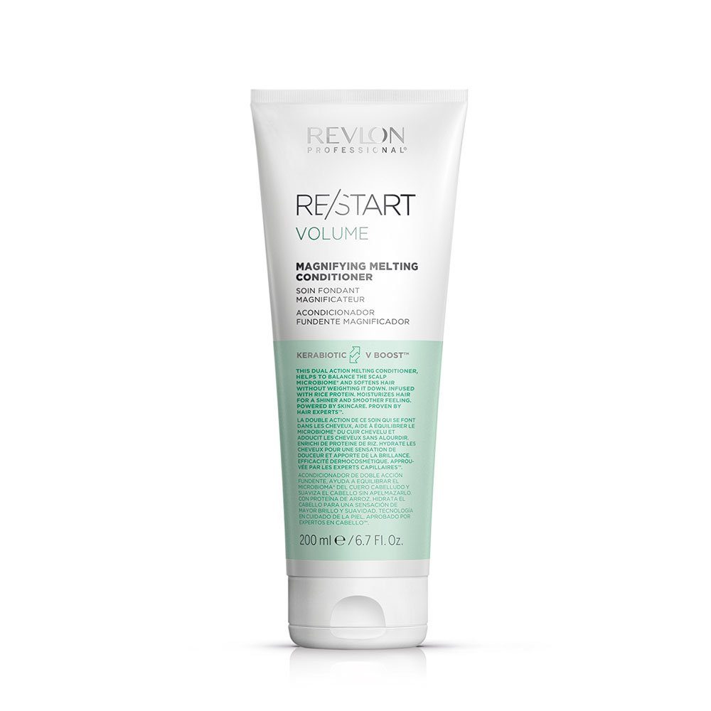 REVLON PROFESSIONAL Haarspülung RE/START VOLUME MAGNIFYING MELTING CONDITIONER, Langanhaltender Lifting-Effekt und Feuchtigkeit für feines Haar.