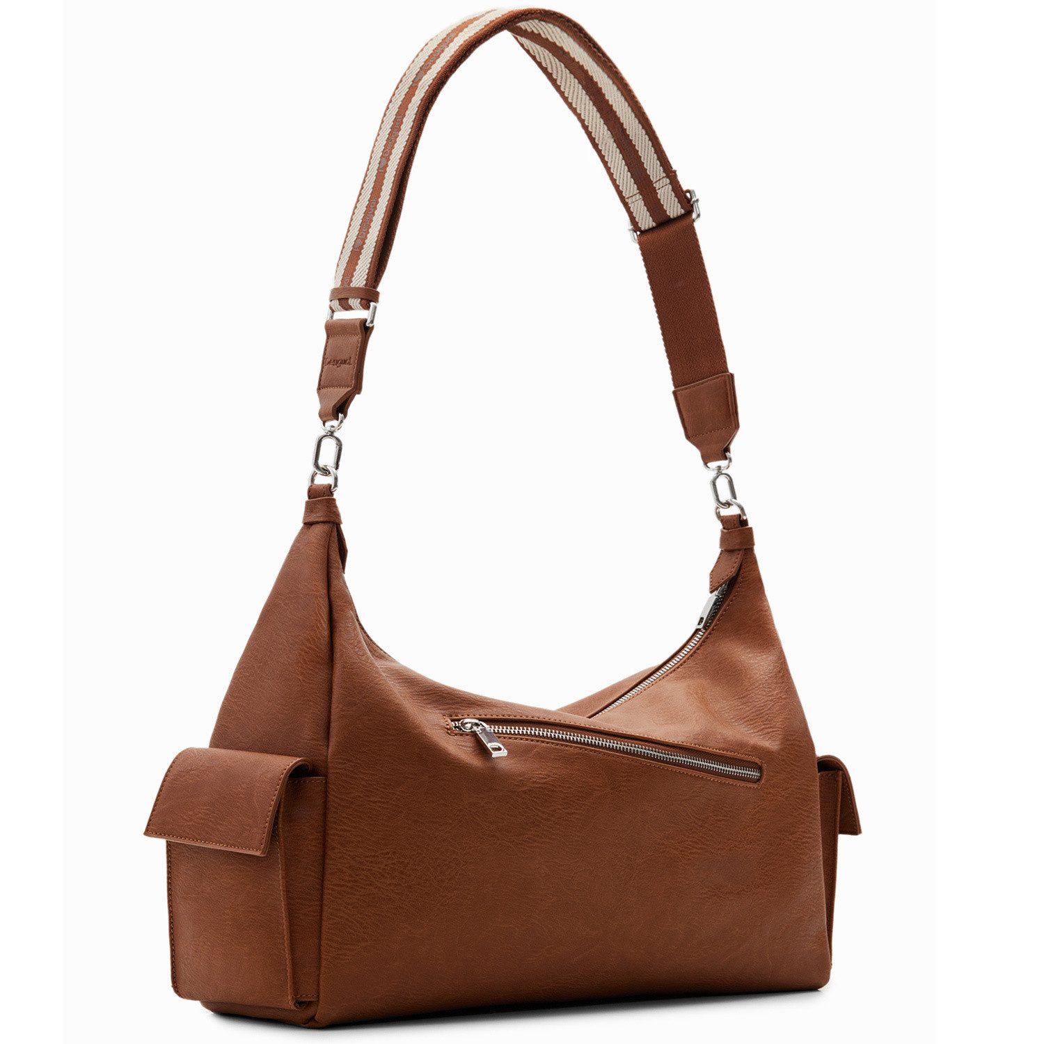 Desigual Umhängetasche Desigual Damen Handtasche Half Logo 24 Brasilia cuero west (1, 1-tlg., 1)
