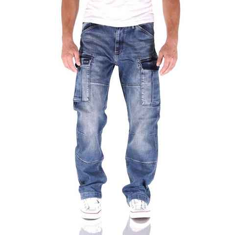 Big Seven Cargojeans Big Seven Brian Vintage Aged Cargo Herren Jeans Hose