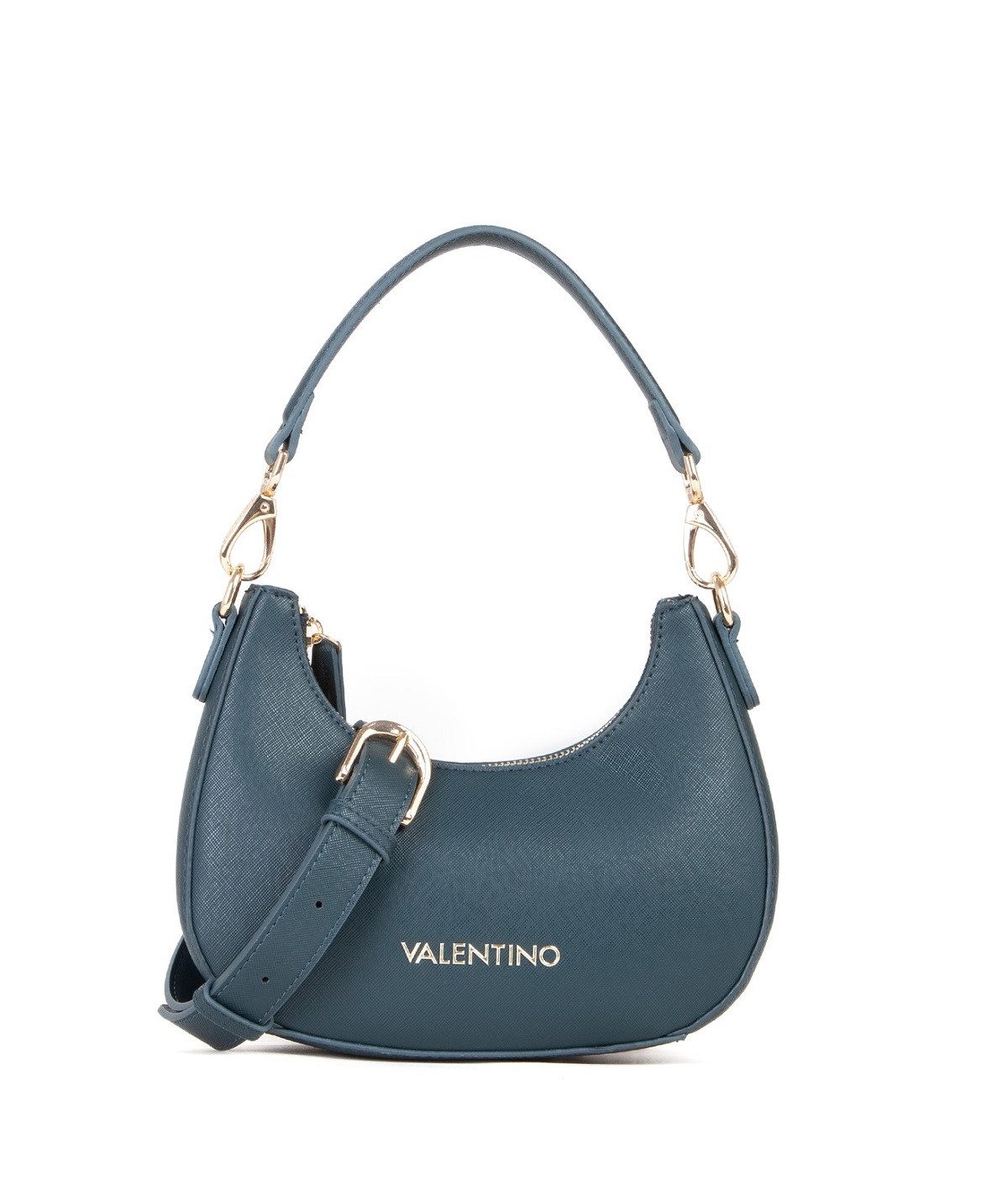VALENTINO BAGS Umhängetasche Zero Re Hobo Bag Damen Schultertasche (ein Stück, 1-tlg., ca. B/H/T 22/19/6 cm), Logo
