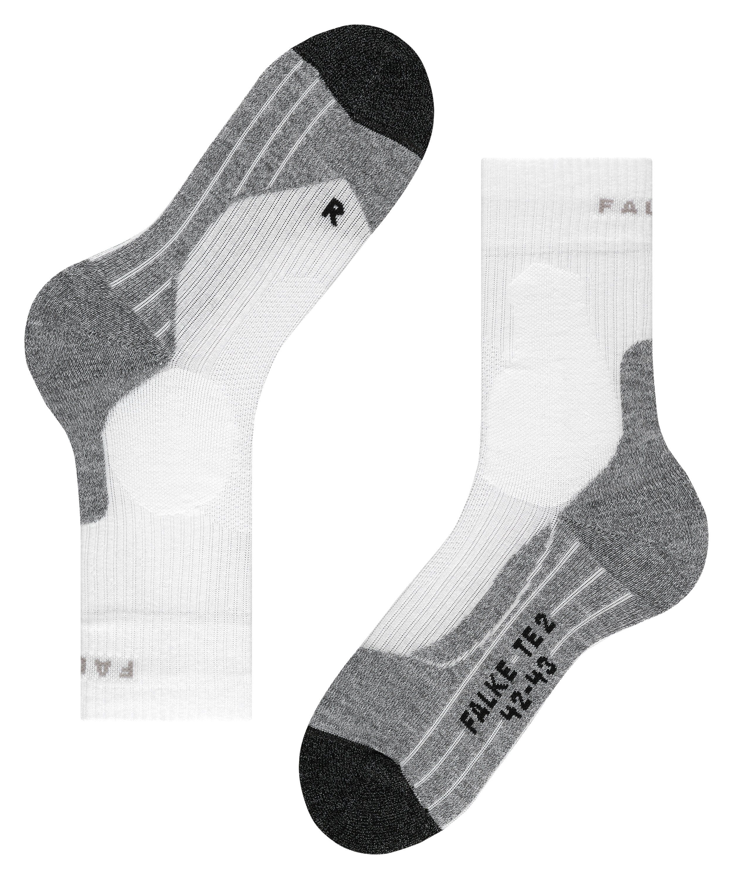 (1-Paar) für Hartplätze Tennissocken white-mix TE2 Stabilisierende (2020) FALKE Socken