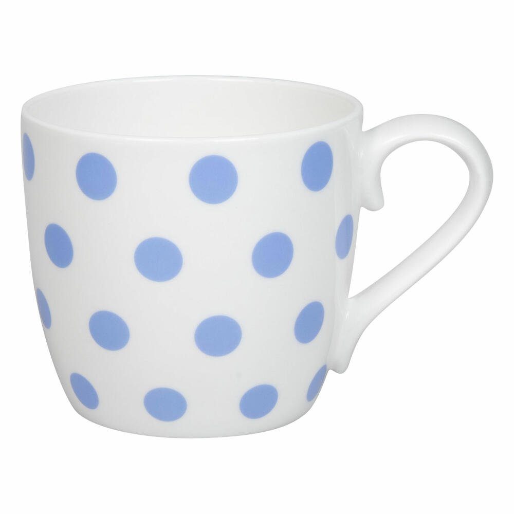 Könitz Becher Dots - Creamblue, 425 ml, Bone China