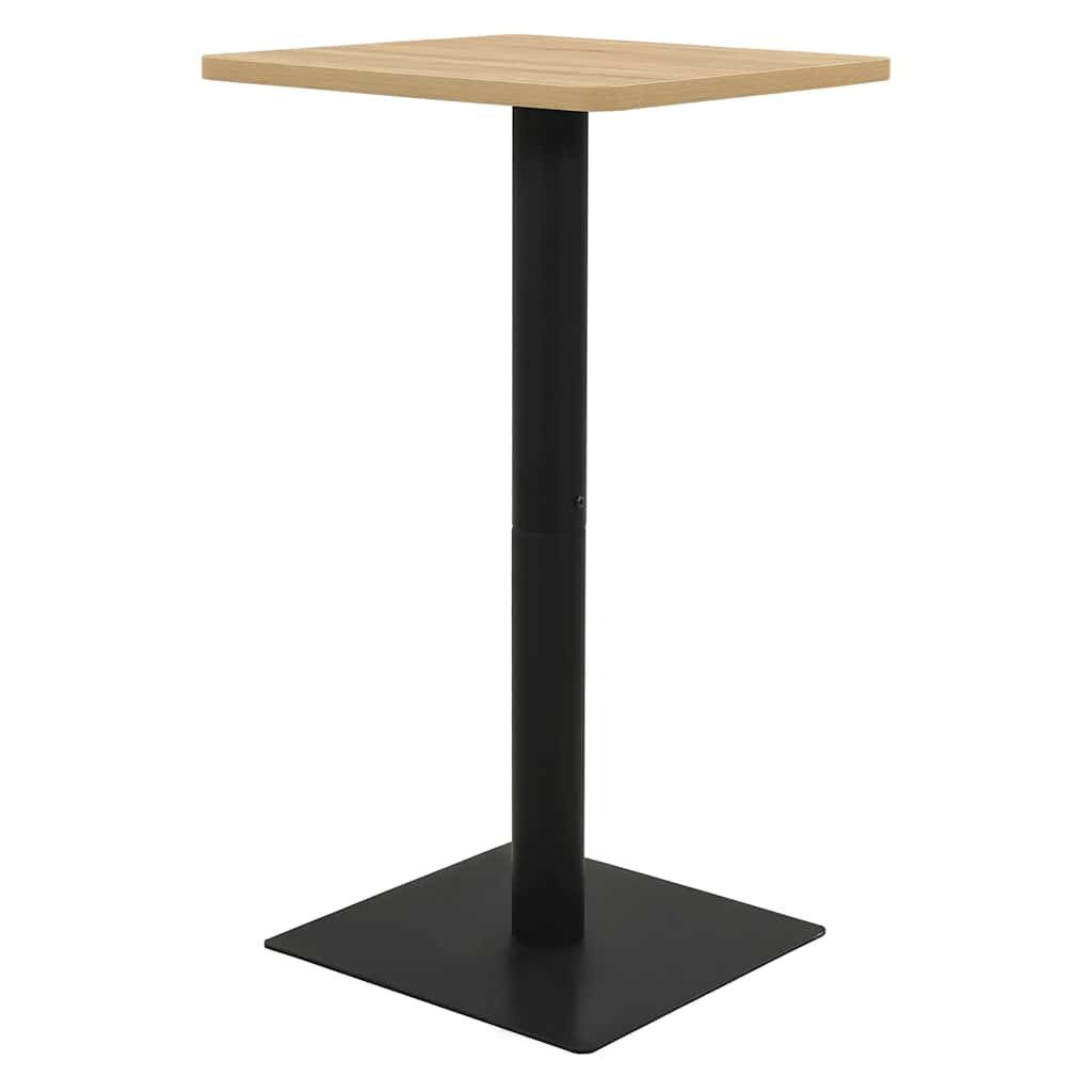 vidaXL Esstisch Bistrotisch Eichefarben 50x50x107 cm günstig online kaufen