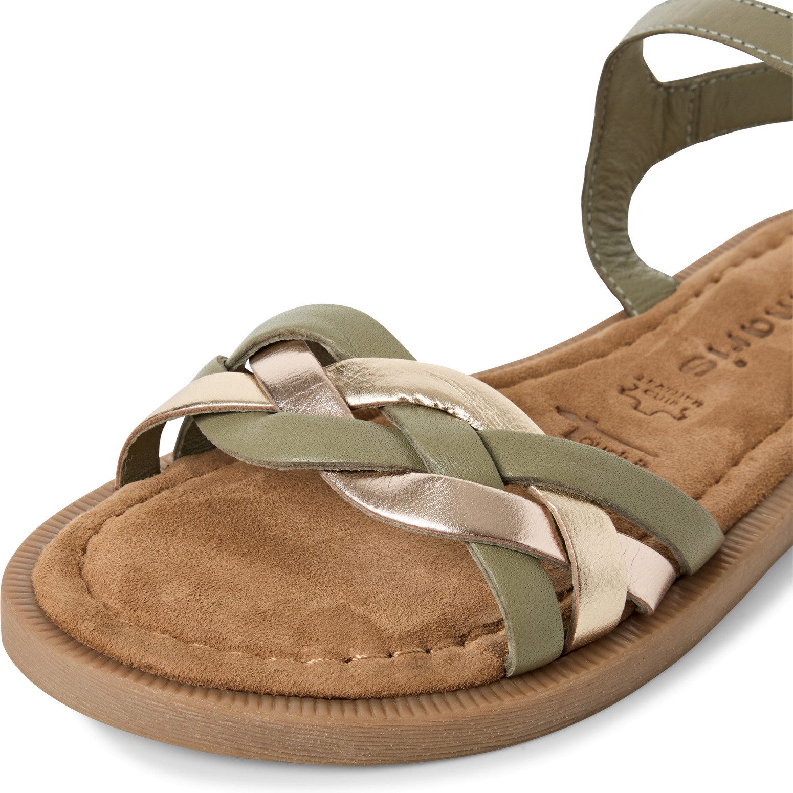 Tamaris Riemchensandale, Sandalette, Sommerschuh mit Riemchen in Flechtopti günstig online kaufen