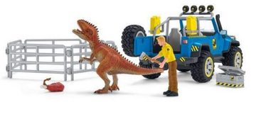 Schleich® Spielwelt Schleich® 41464 Dinosaurs Geländewagen mit Dino Außenposten