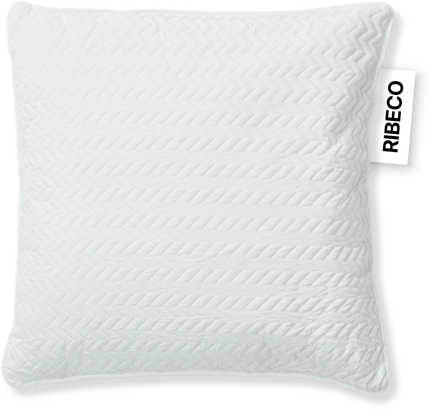 RIBECO Nackenstützkissen Luca Kissen 40x80 & 80x80 cm, 18 cm Höhe, Füllung: Taschenfedern & Viscoschaum & Polyestervlies, Bezug: Microfaser, Seitenschläfer, Rückenschläfer, mit kleinen Taschenfedern & mit über 1700 positiven Kundenbewertungen!